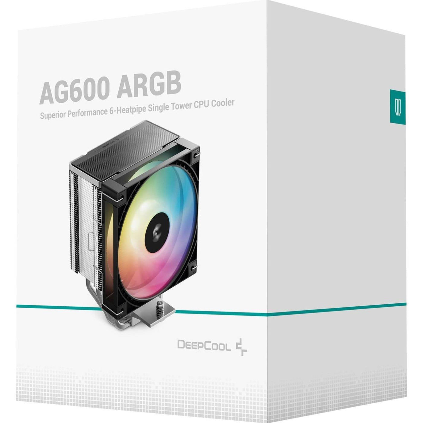 Кулер для процесора Deepcool AG600 ARGB Black (R-AG600-BKAMMG2-G)