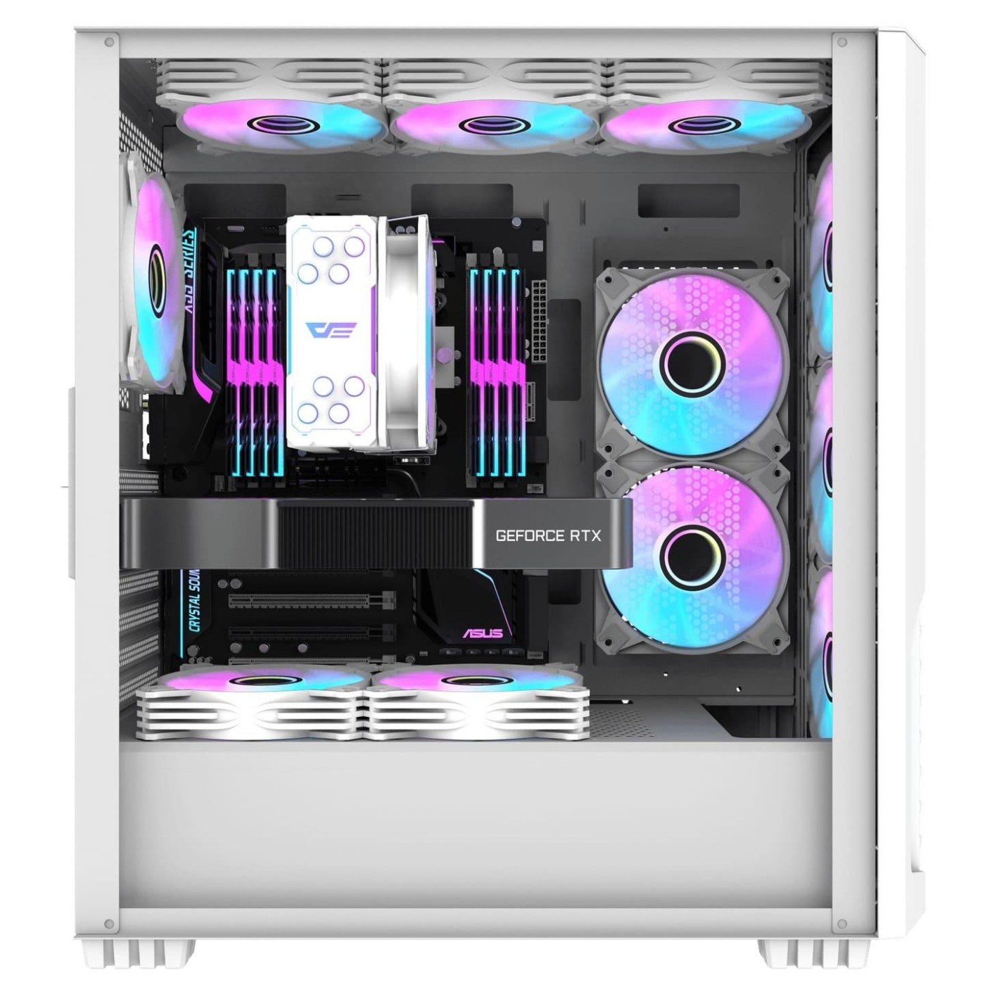 Кулер для процессора Darkflash Storm Z4 Pro Mist White (Z4 PRO MIST WHITE)