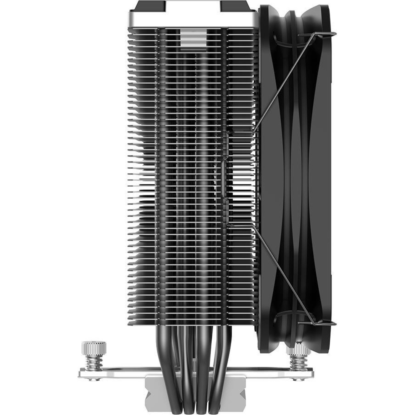 Кулер для процессора PcCooler K4 BK, чорний (K4 BK)