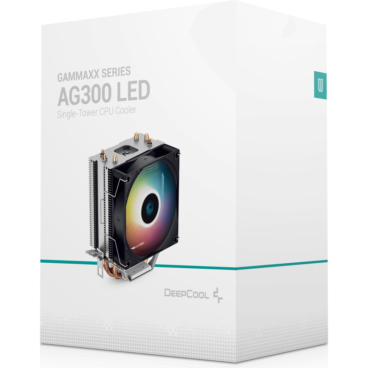 Кулер для процесора Deepcool AG300 LED IntelLGA1700/1200/1151*/AMD AM5/AM4 (AG300 LED)