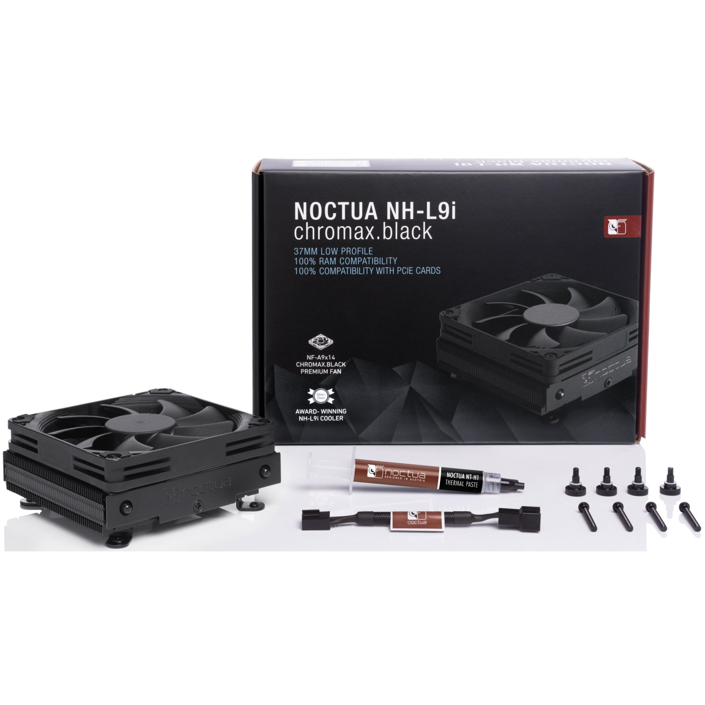 Кулер для процессора Noctua NH-L9i Chromax Black (NH-L9i CHROMAX.BLACK)