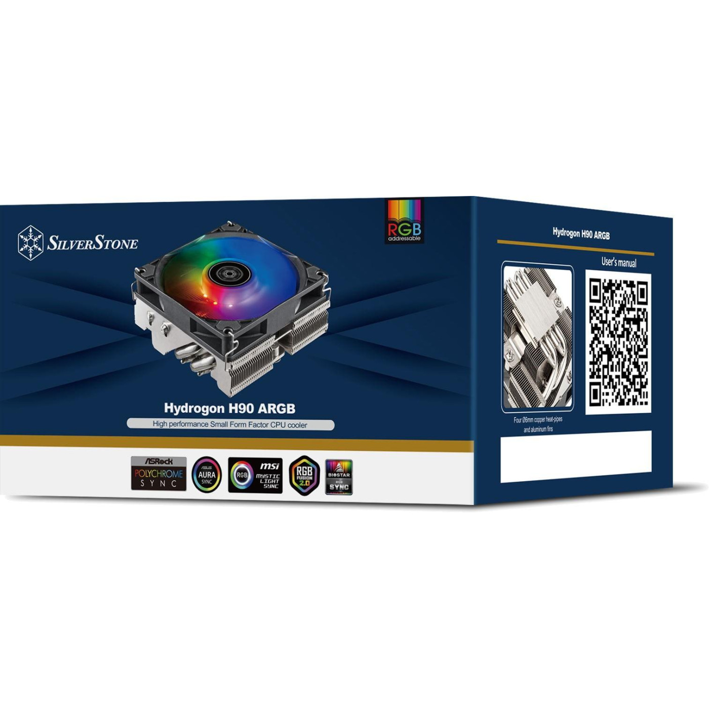 Кулер для процесора SilverStone Hydrogon H90-ARGB (SST-HYH90-ARGB)