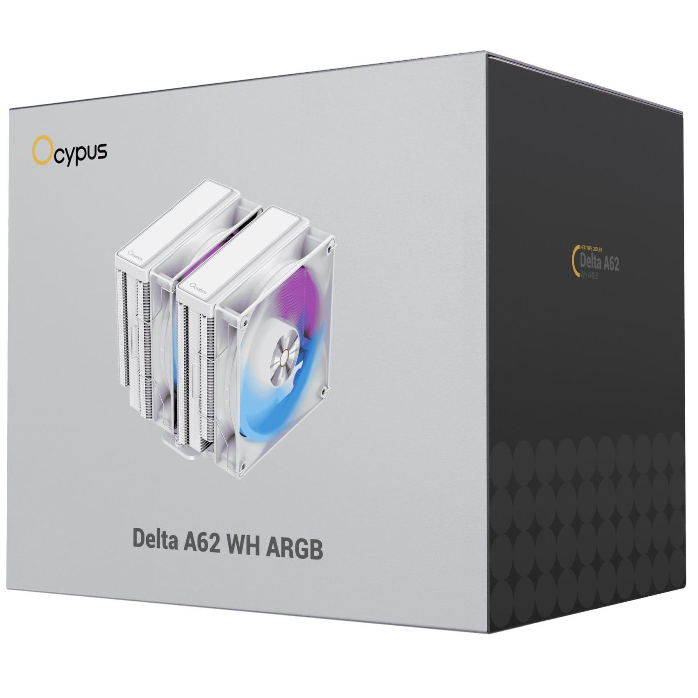 Кулер для процесора Ocypus DELTA A62 ARGB White (DELTA-A62-WH2NAWN00X-GL)