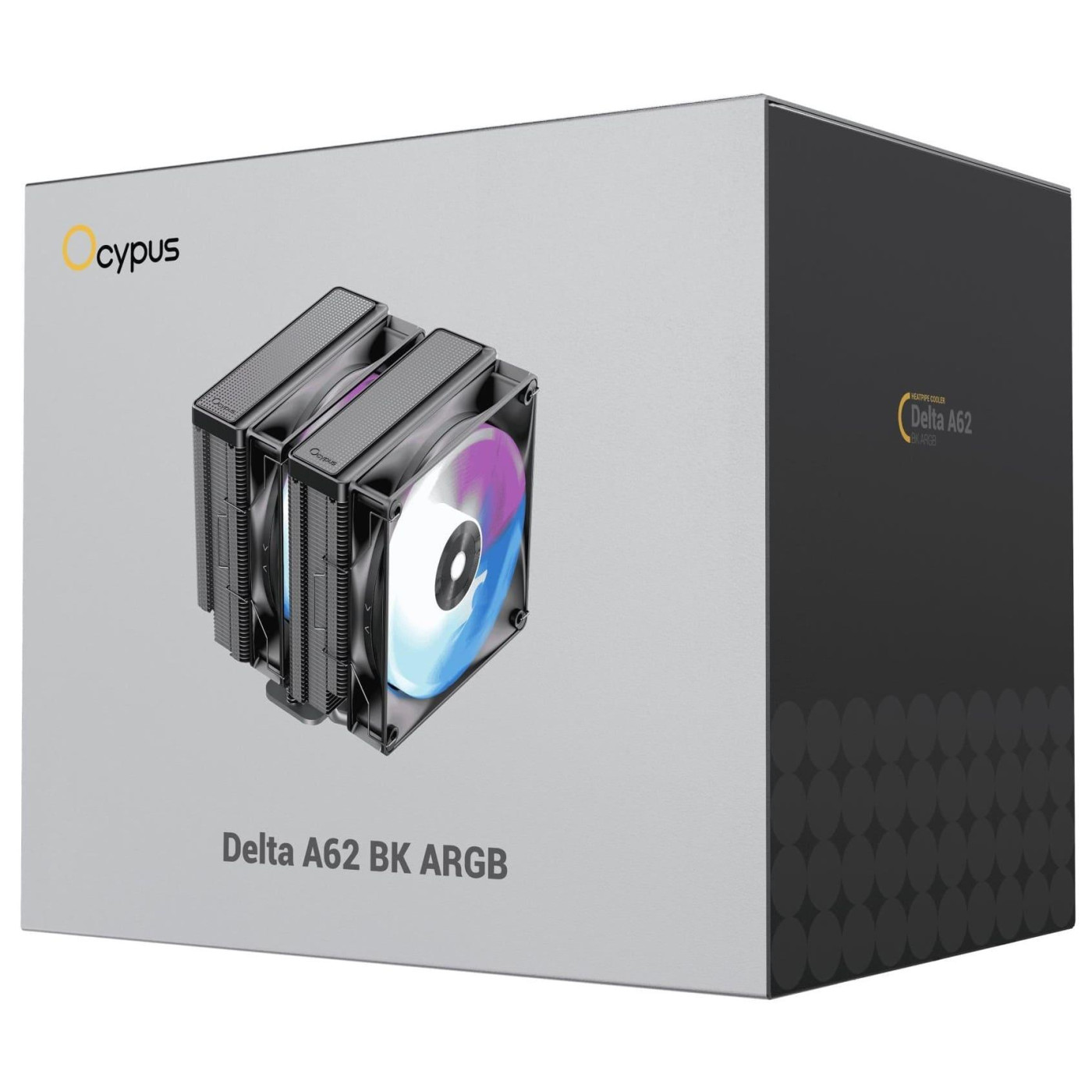 Кулер для процесора Ocypus DELTA A62 ARGB Black (DELTA-A62-BK2NAWN00X-GL)