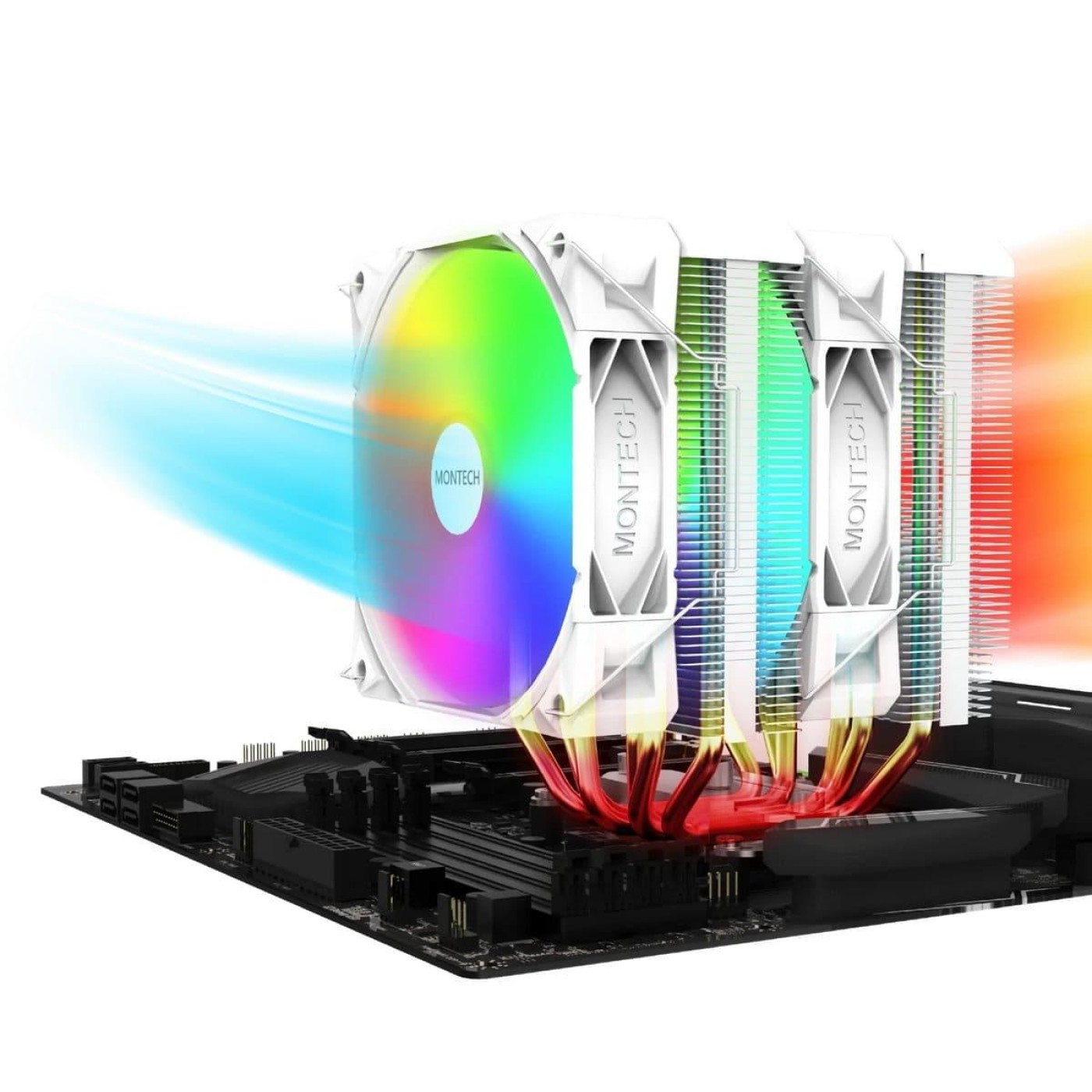 Кулер для процессора MONTECH NX600 ARGB White (NX600 ARGB (W))