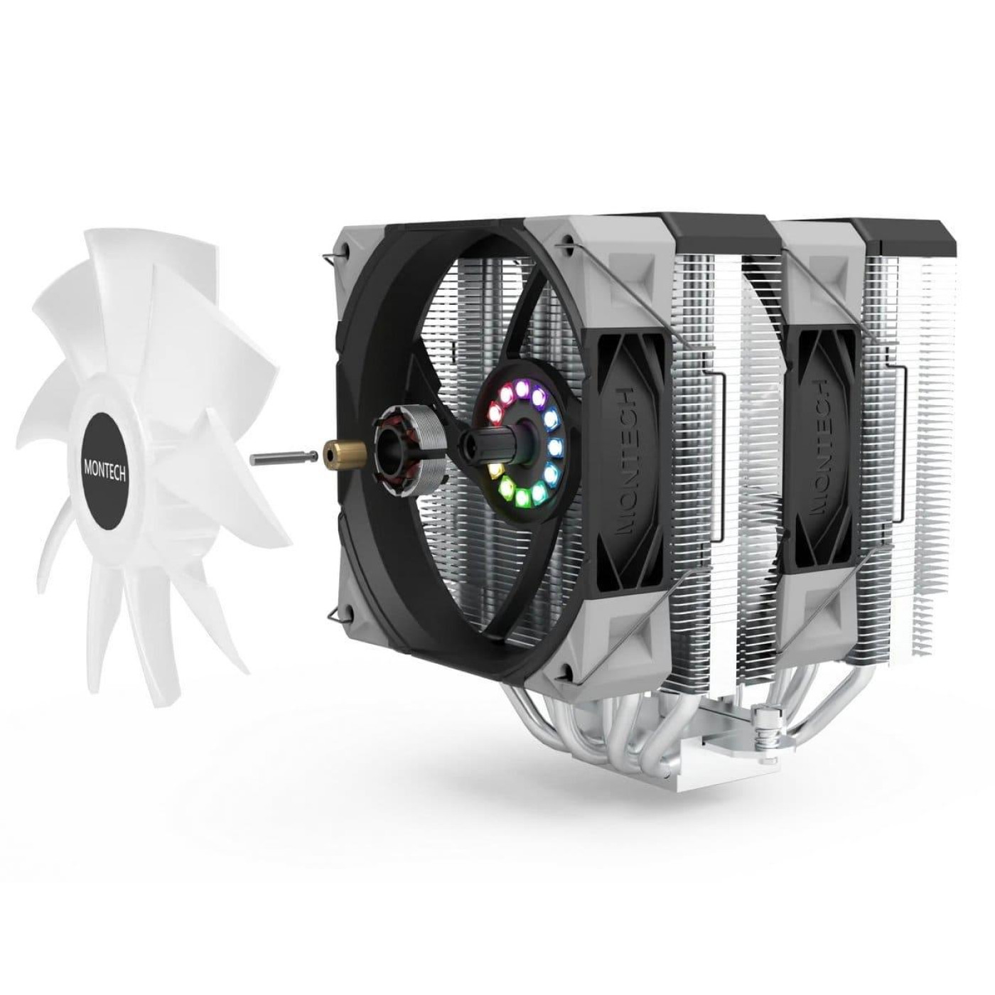 Кулер для процессора MONTECH NX600 ARGB White (NX600 ARGB (W))