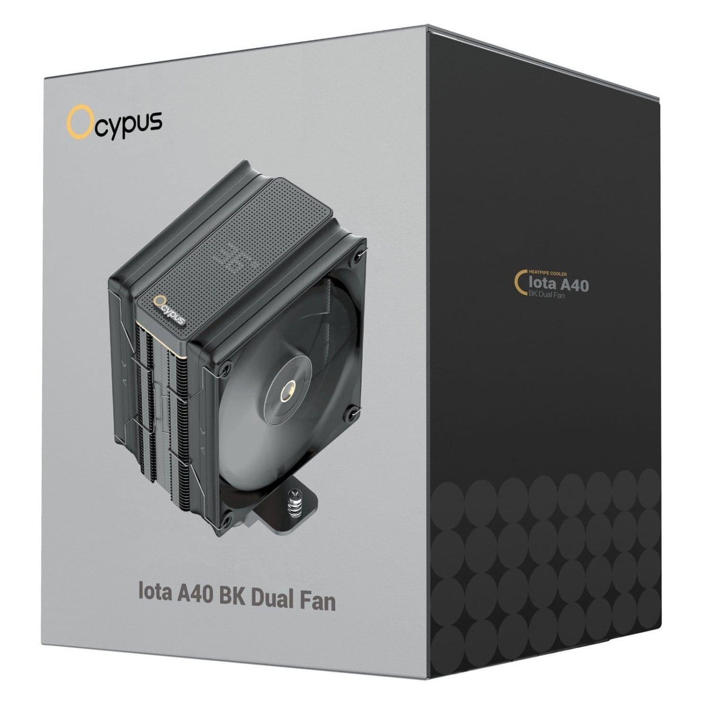 Кулер для процесора Ocypus IOTA A40 BK DUAL FAN (IOTA-A40-BK2NNWD00X-GL)