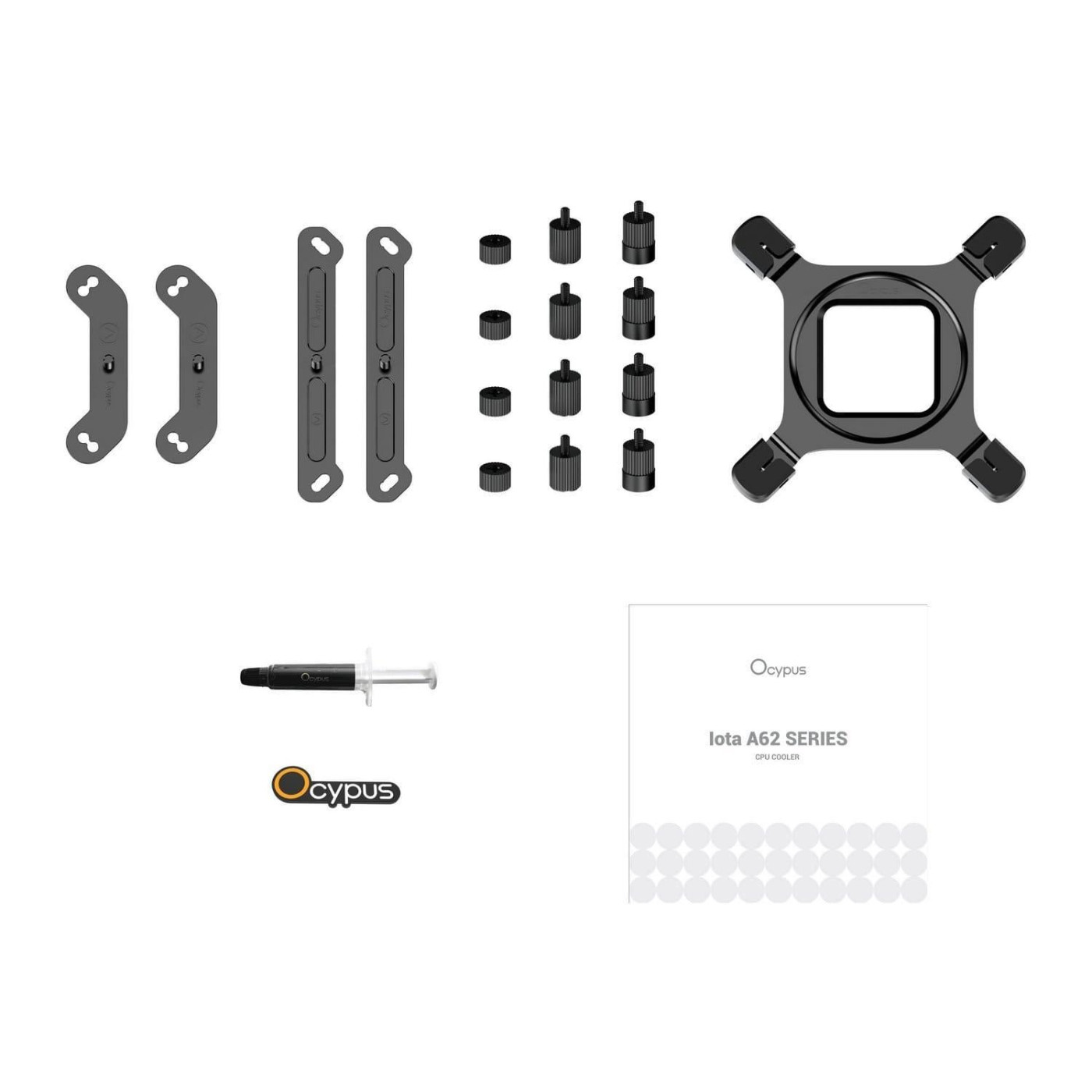 Кулер для процессора OCYPUS IOTA A62 BK (IOTA-A62-BK2NNWD00X-GL)
