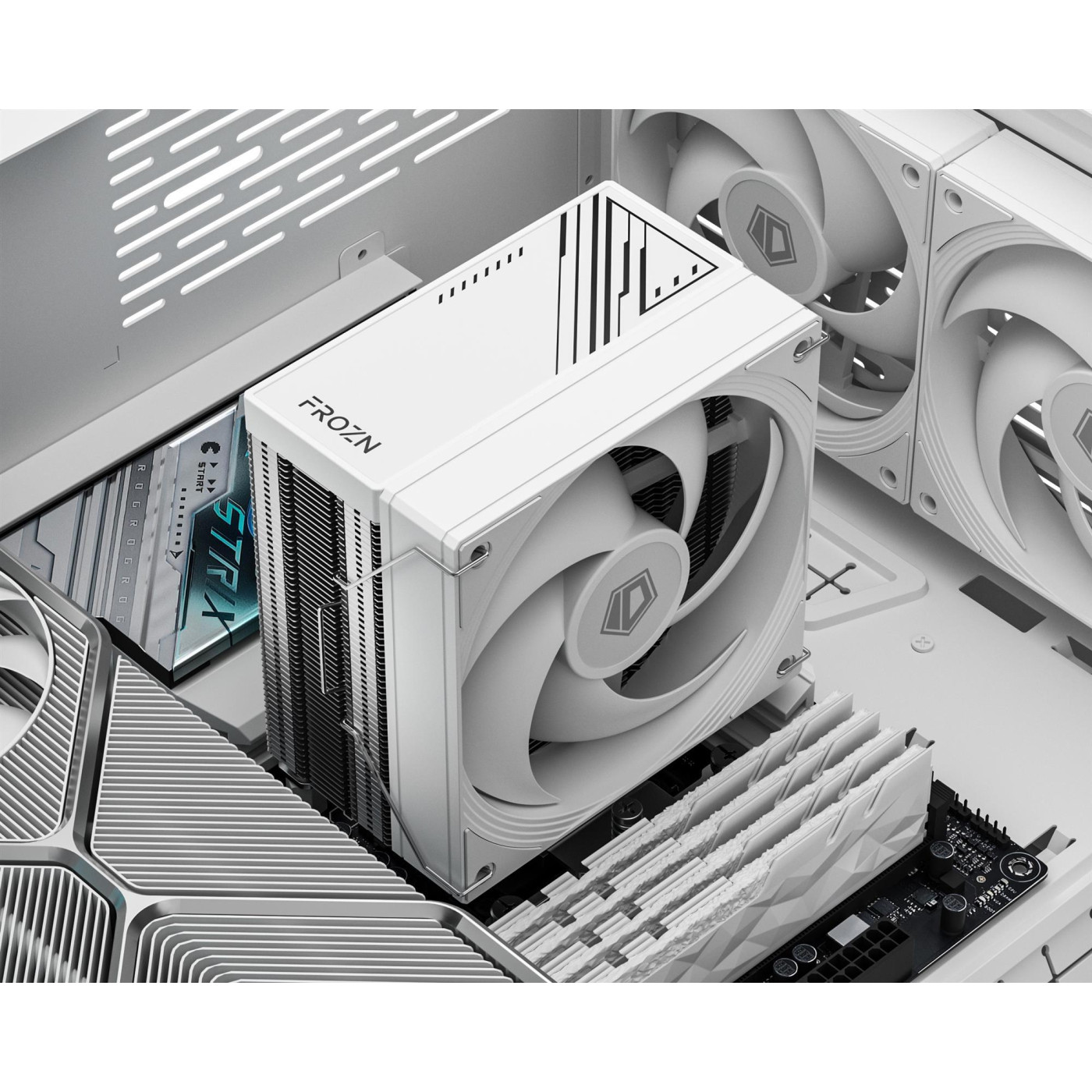 Кулер для процессора ID-Cooling Frozn A410 SE White (FROZN A410 SE WHITE)