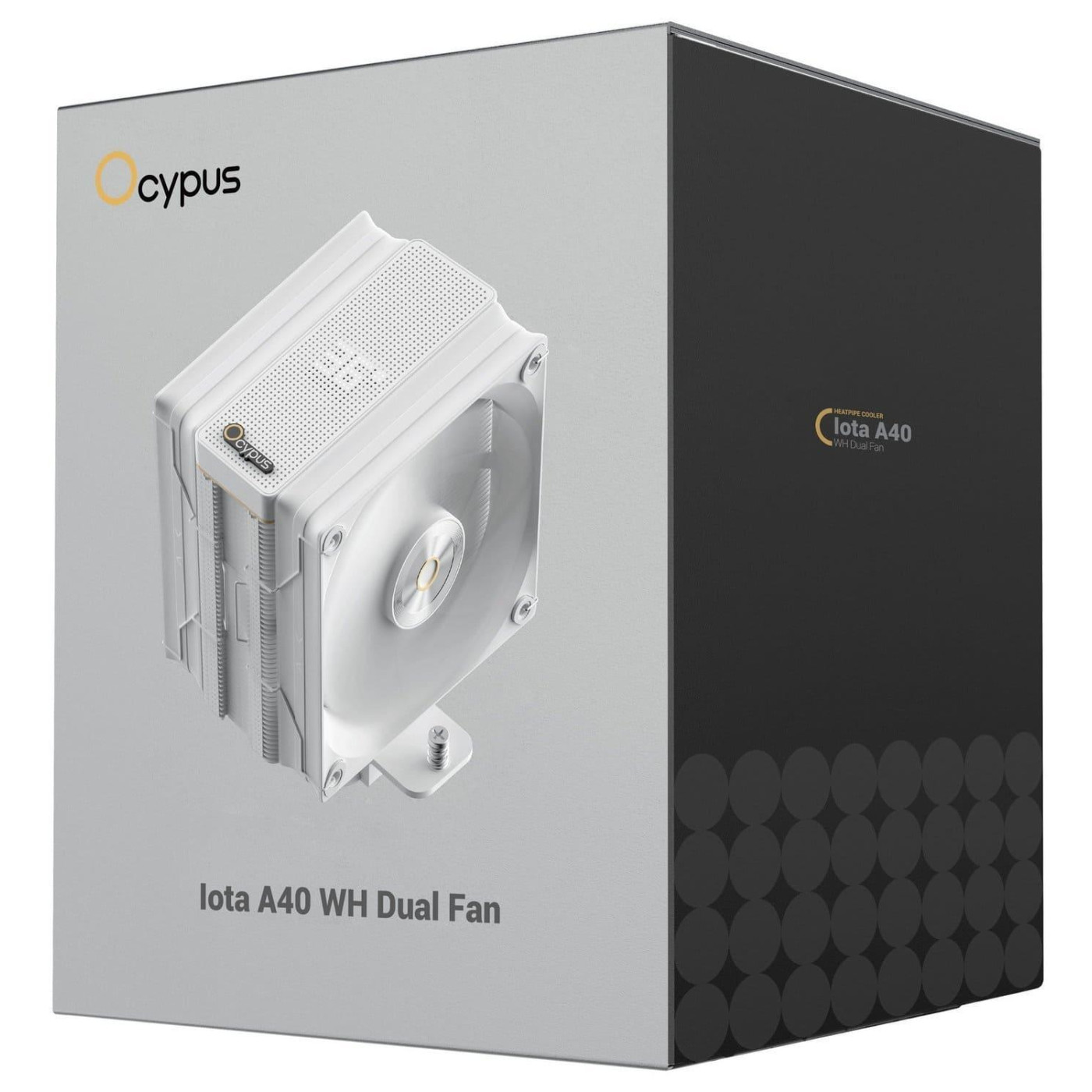 Кулер для процесора Ocypus IOTA A40 WH DUAL FAN (IOTA-A40-WH2NNWD00X-GL)