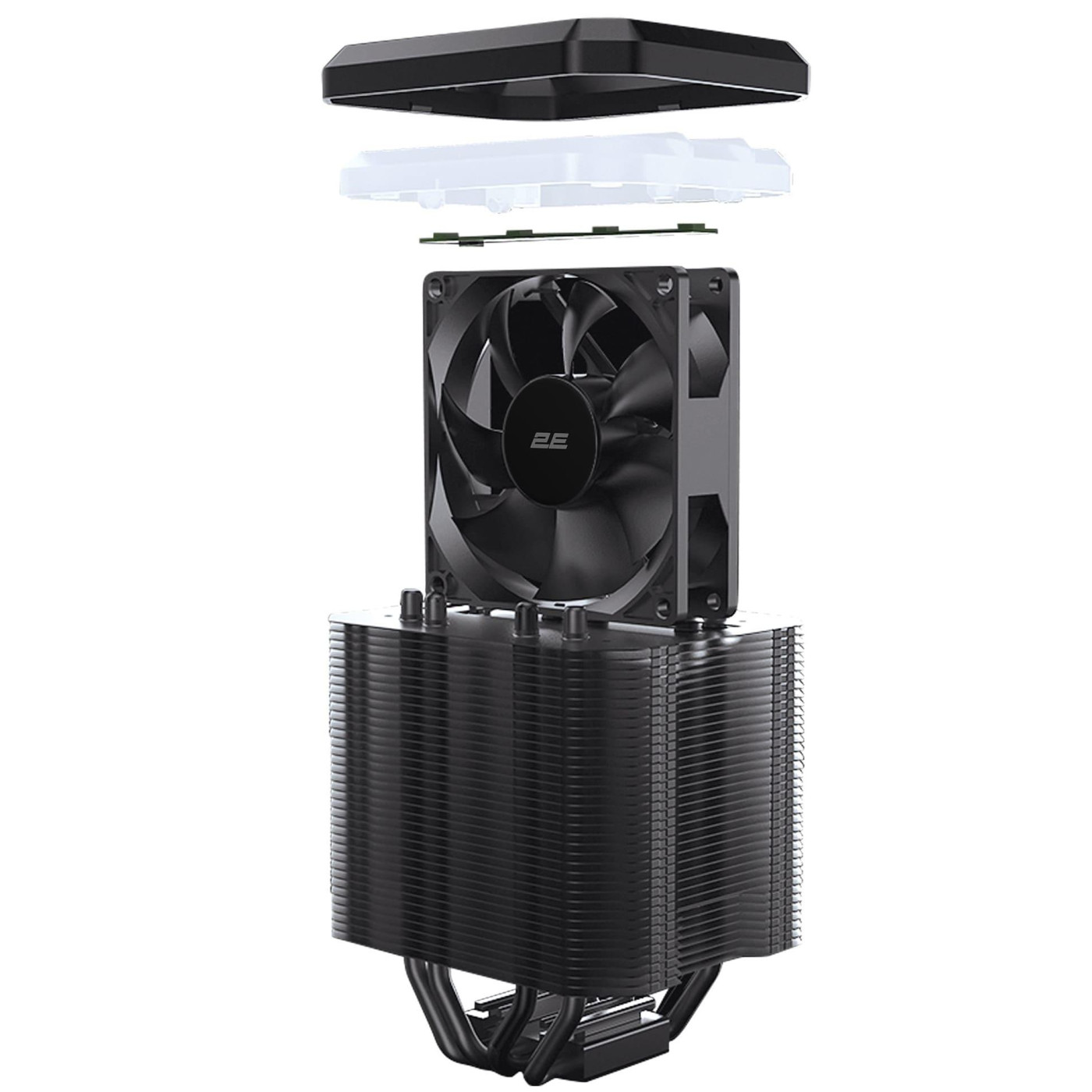 Кулер для процессора 2E GAMING AIR COOL (ACM90D4) RGB 1700 (2E-ACM90D4)