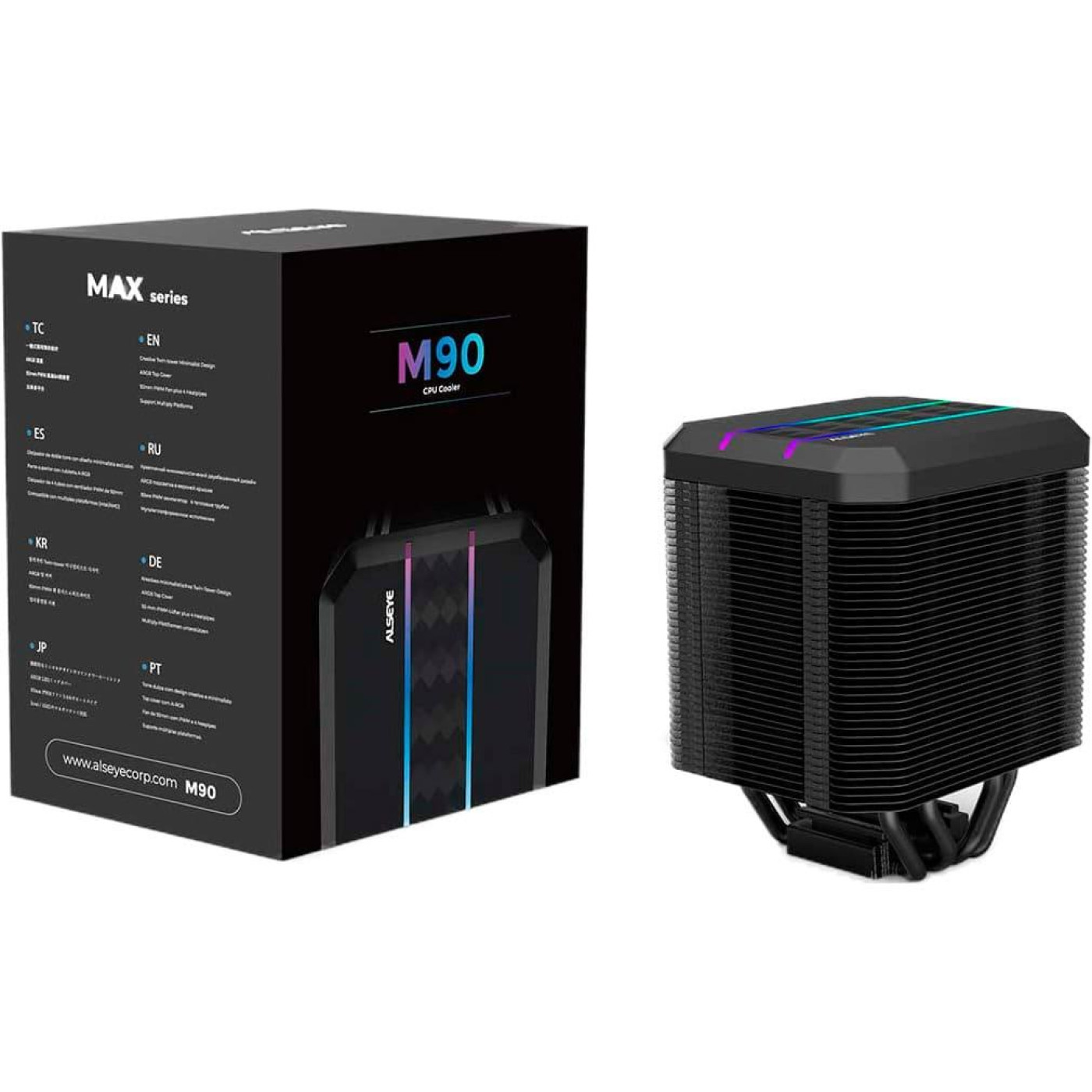 Кулер для процессора Alseye M90-B (AS.01.01.0053) (AS.01.01.0046)