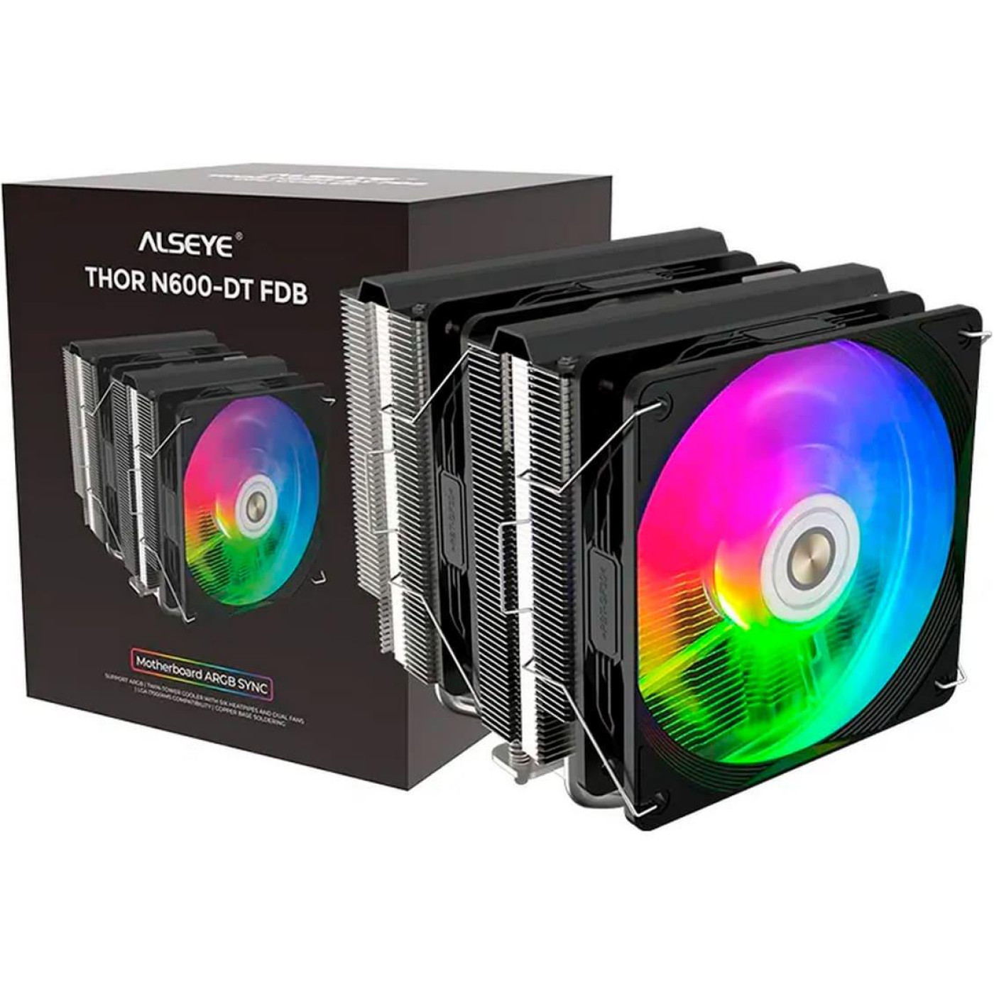 Кулер для процессора alseye N600-DT-B (AS.01.05.0023)