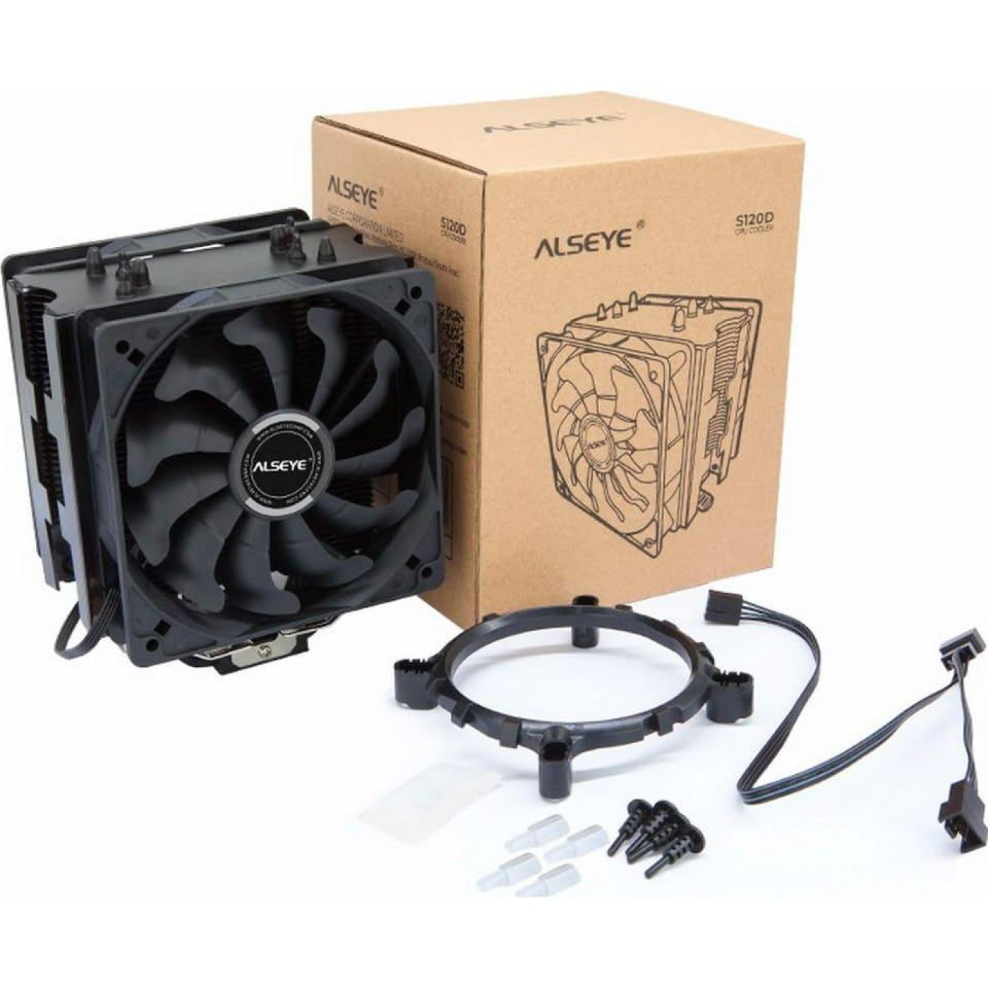 Кулер для процессора alseye S120D-B (AS.01.07.0019)