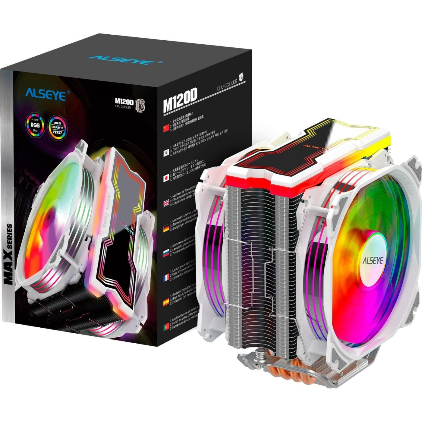 Кулер для процесора Alseye M120-DW (AS.01.01.0025)