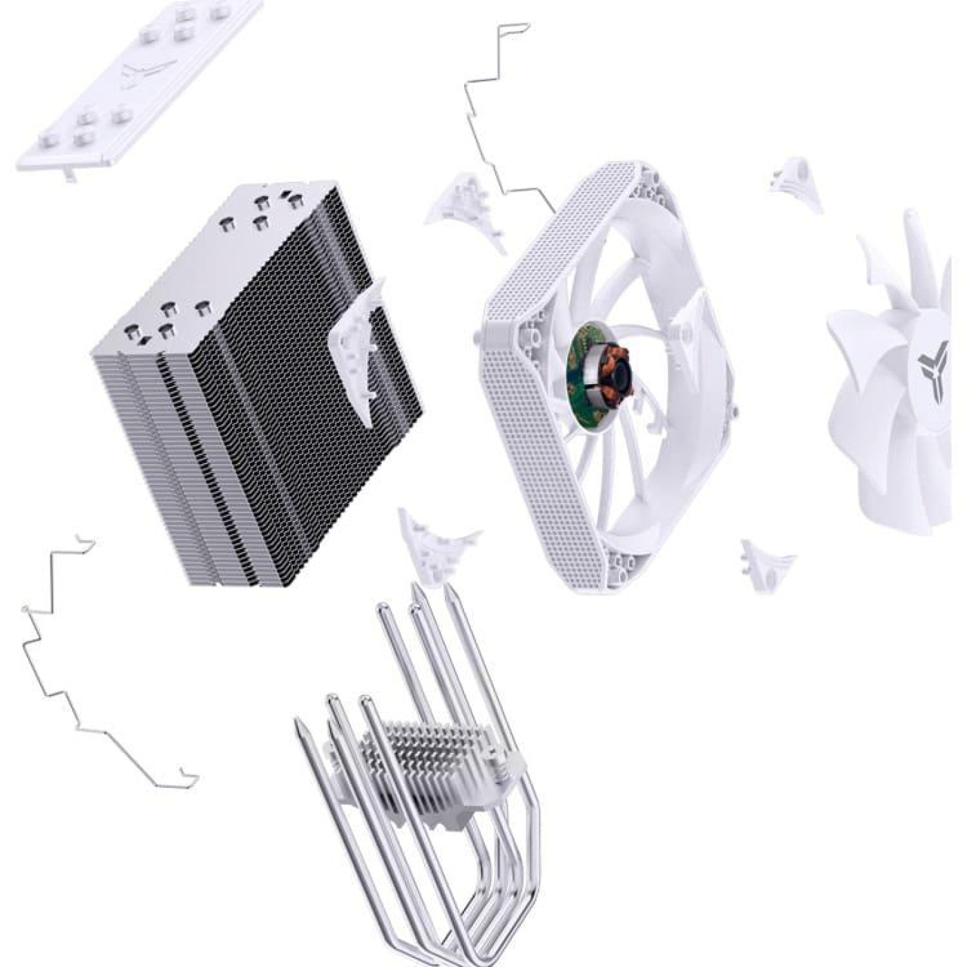 Кулер для процесора JONSBO PISA A4 White (Intel Only) (PISA A4 White (Intel Only)) Б/в,U1