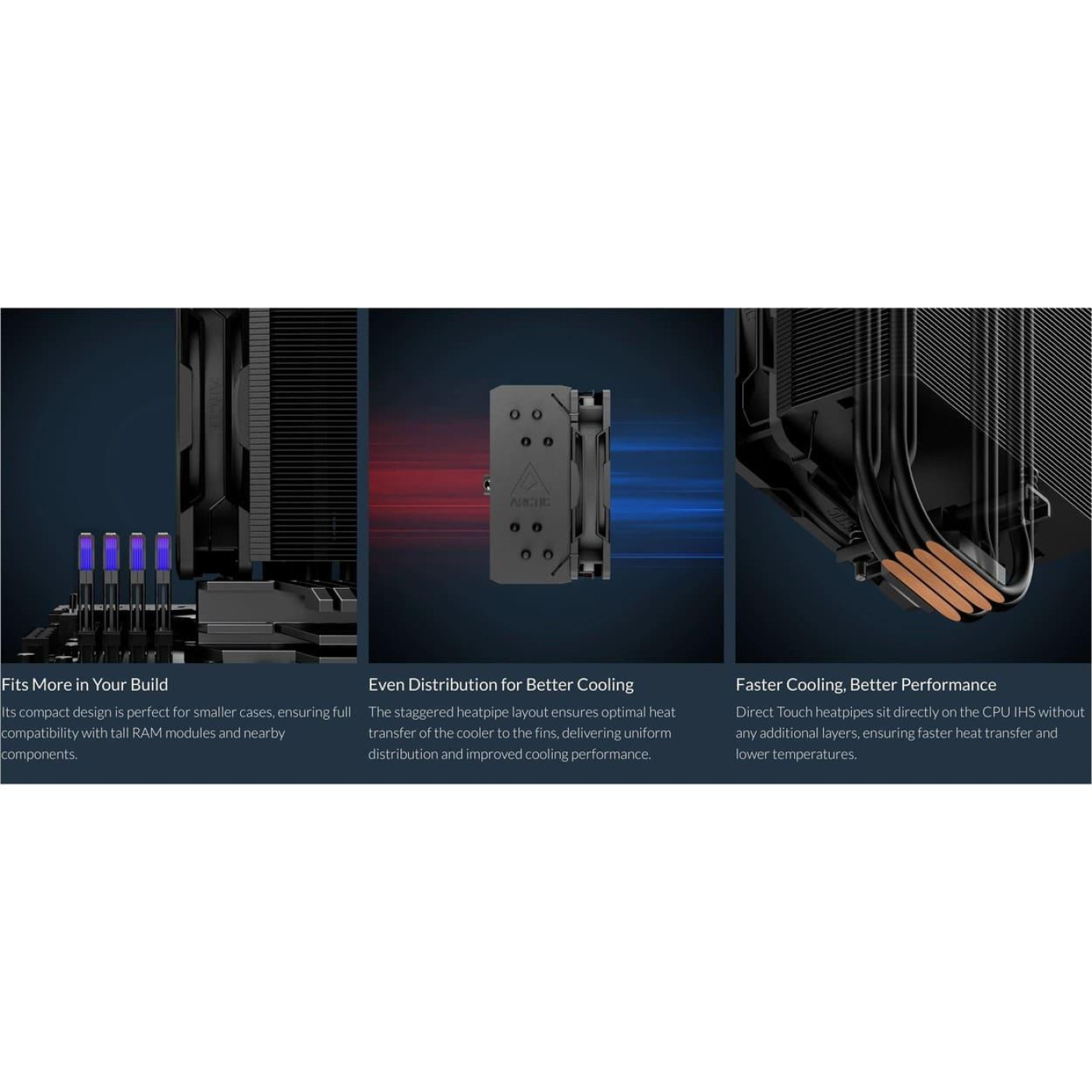 Кулер для процесора Arctic Freezer 36-S A-RGB Black (ACFRE00198A)