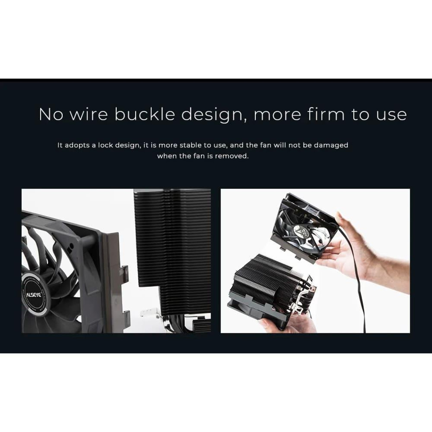Кулер для процессора alseye S120D-B (AS.01.07.0019)