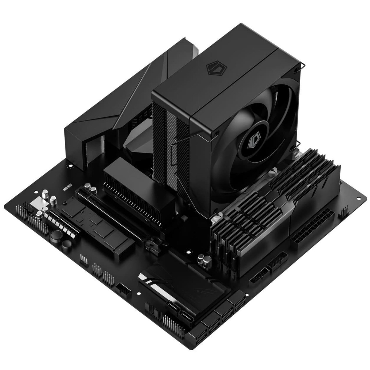 Кулер для процесора ID-Cooling SE-214-XT V2 Black (SE-214-XT V2 BLACK)