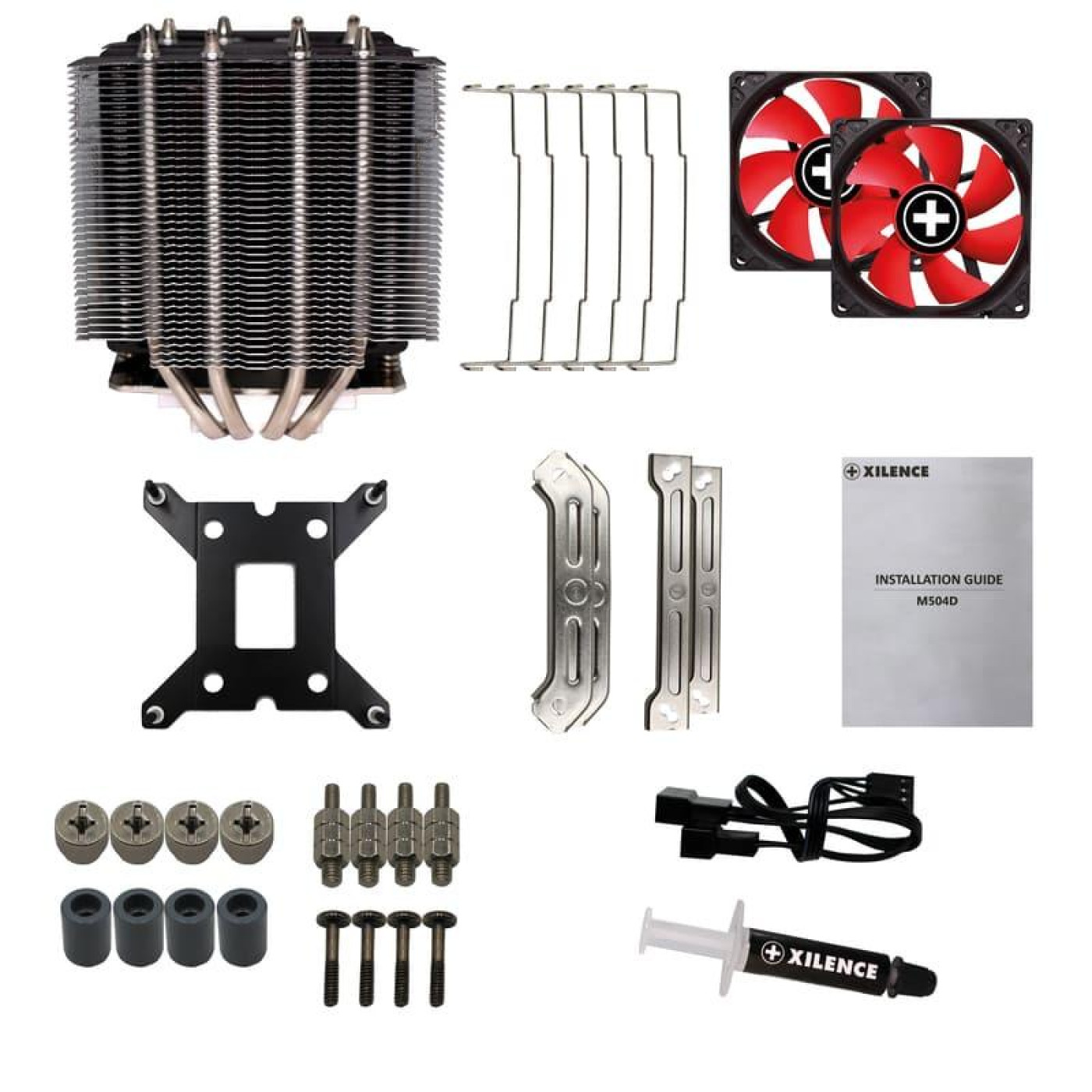 Кулер для процессора Xilence Performance C CPU cooler 4HP M504D (универсальний) (XC044)