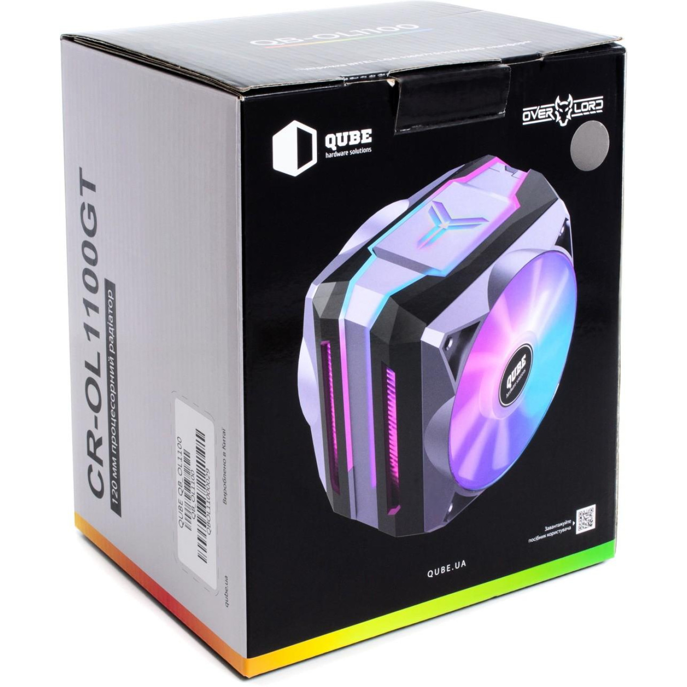 Кулер для процессора QUBE QB-OL1100 (QB-OL1100) Б/у,U1