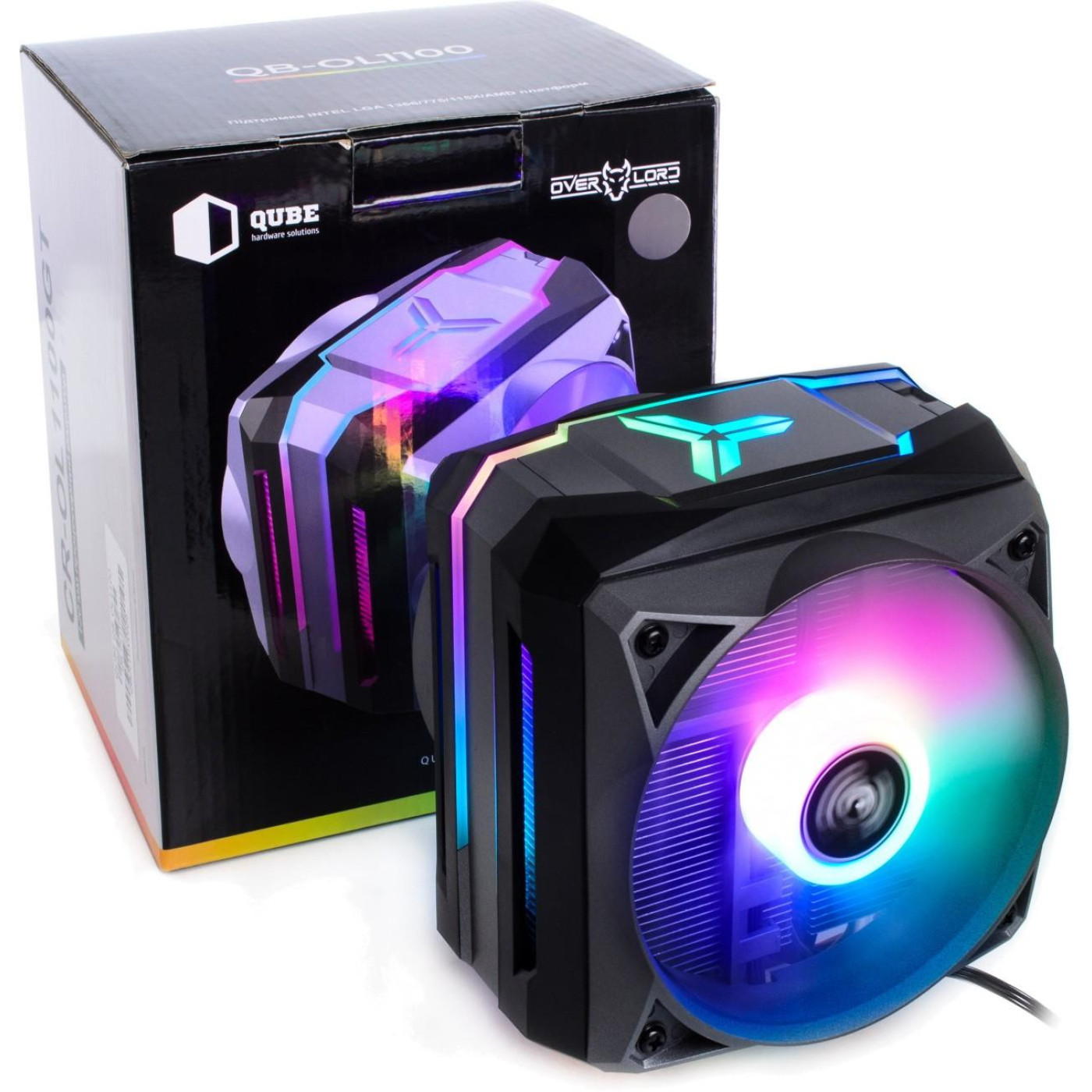 Кулер для процессора QUBE QB-OL1100 (QB-OL1100) Б/у,U1