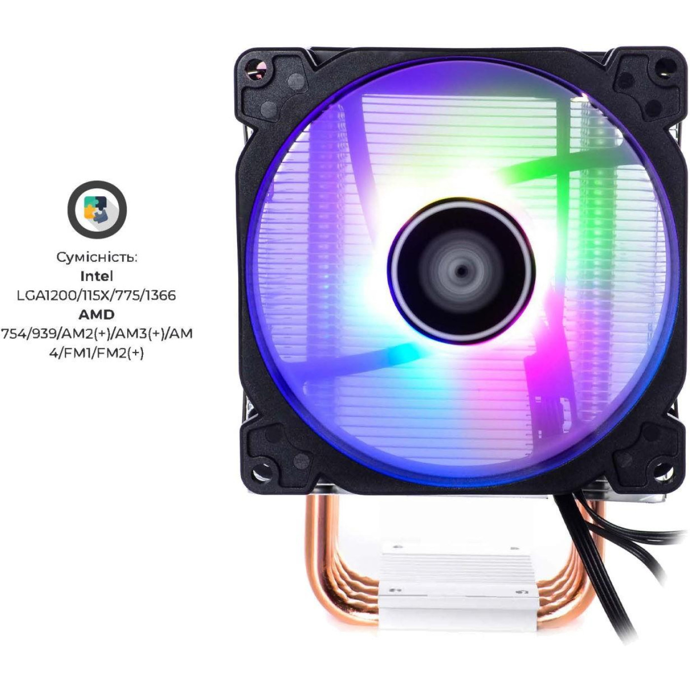 Кулер для процессора QUBE QB-OL1000 (QB-OL1000) Б/у,U1