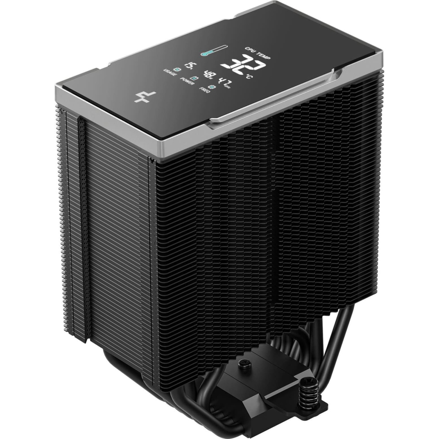 Кулер для процесора Deepcool AK700 DIGITAL NYX Black (R-AK700-BKNNMN-GJD-1)