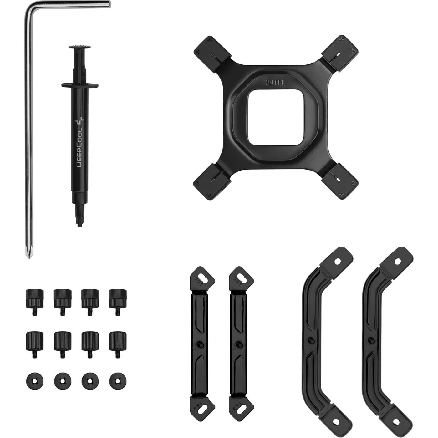 Кулер для процесора Deepcool AK700 DIGITAL NYX Black (R-AK700-BKNNMN-GJD-1)