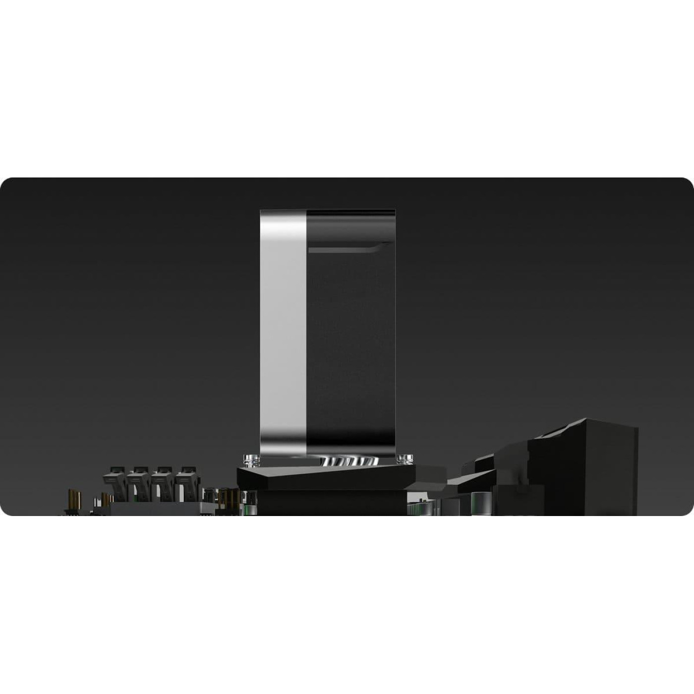 Кулер для процессора Ocypus Delta A40 EX ARGB Black (DELTA-A40-BK1NAWN00E-GL)