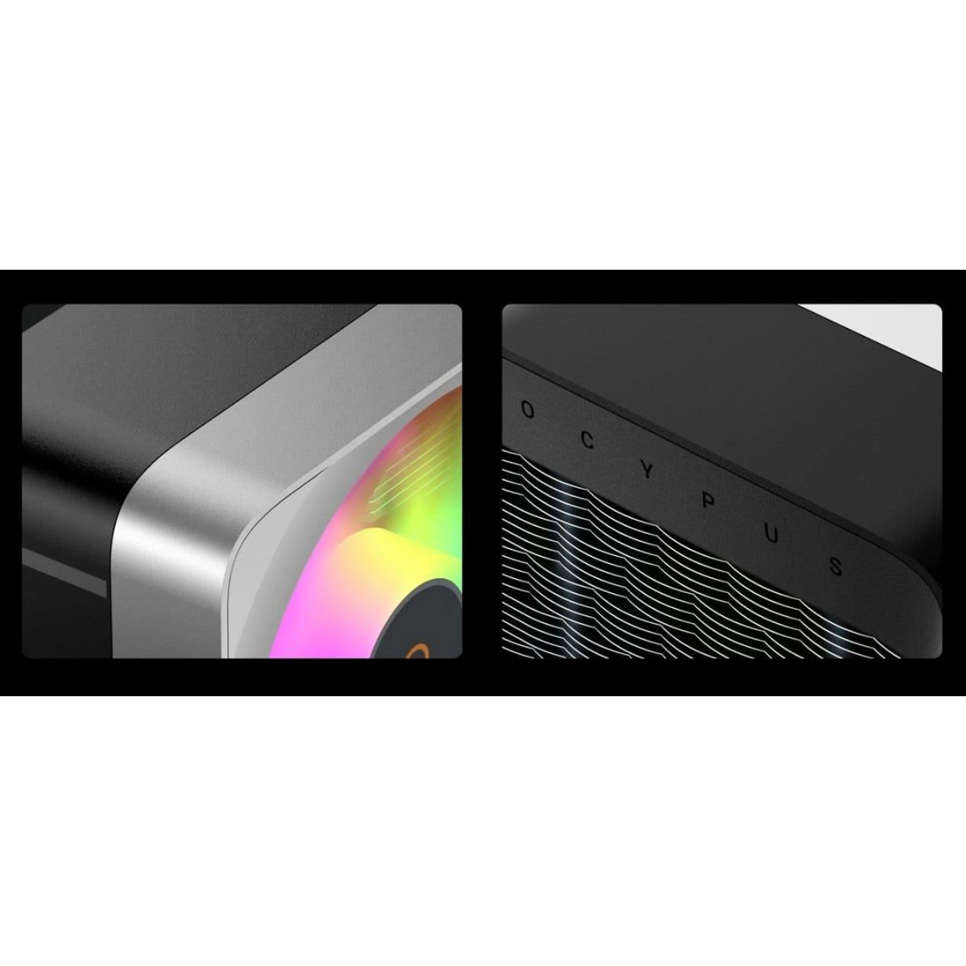 Кулер для процессора Ocypus Delta A40 EX ARGB Black (DELTA-A40-BK1NAWN00E-GL)