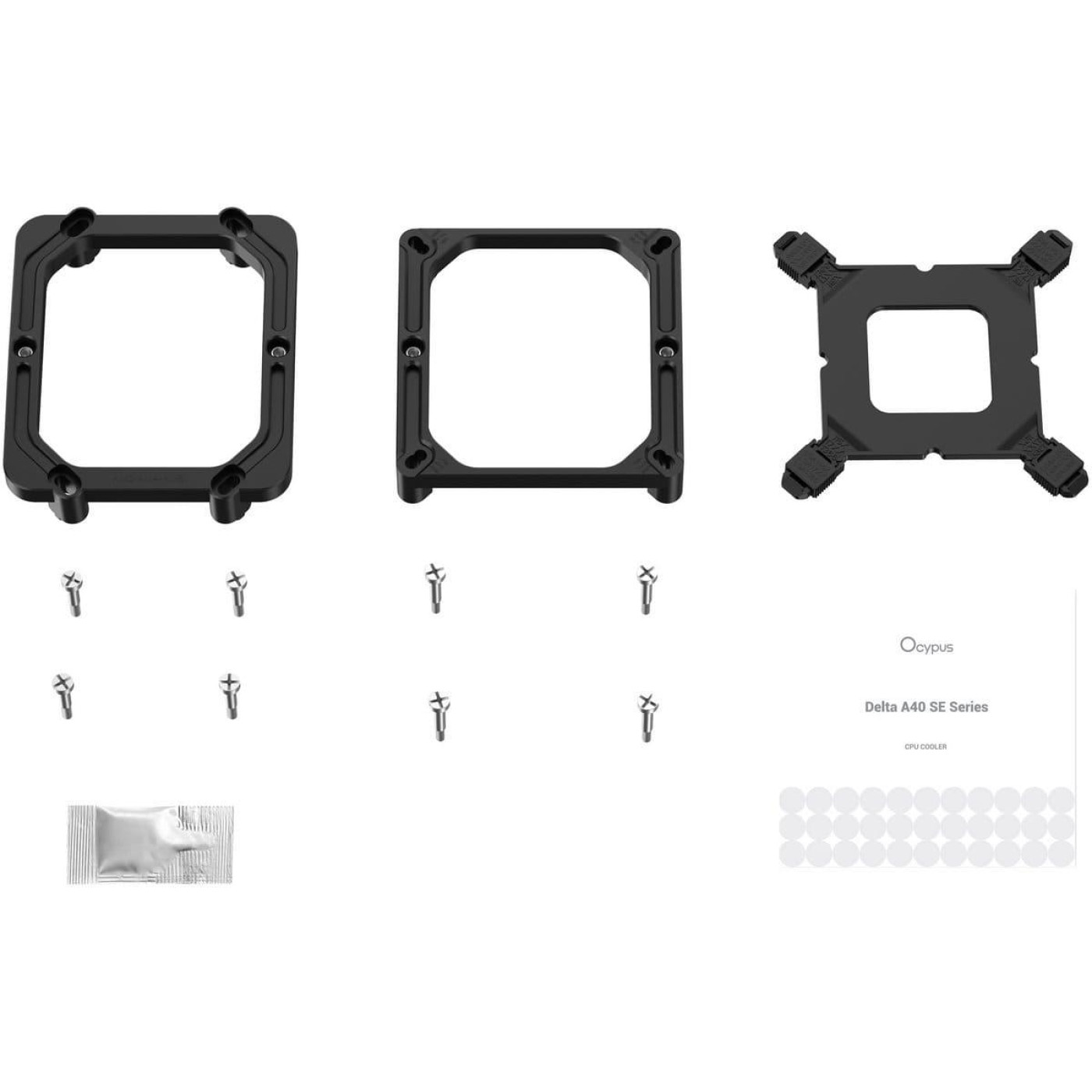 Кулер для процессора Ocypus Delta A40 SE ARGB Black (DELTA-A40-BK1AAWN00S-GL)