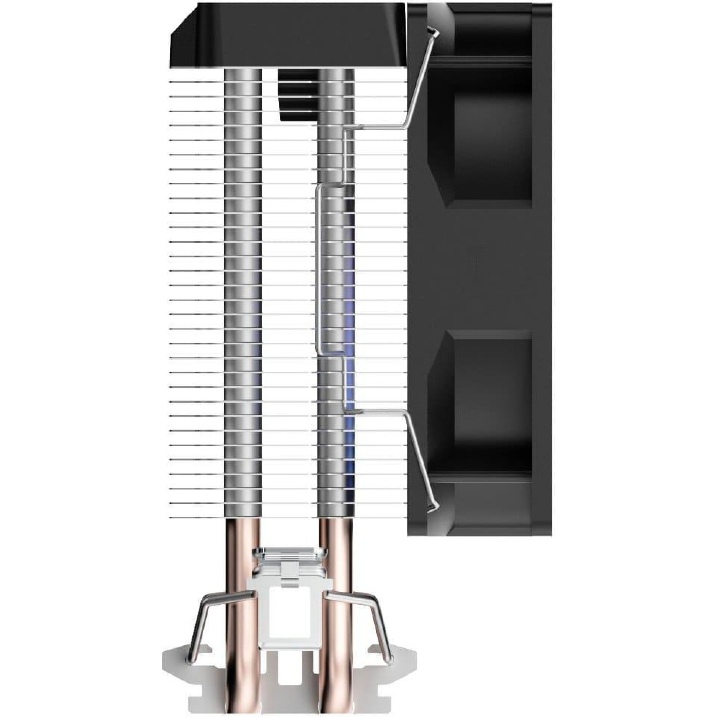 Кулер для процессора Ocypus Gamma A20 ARGB Black (GAMMA-A20-BK1AAWN00F-GL)