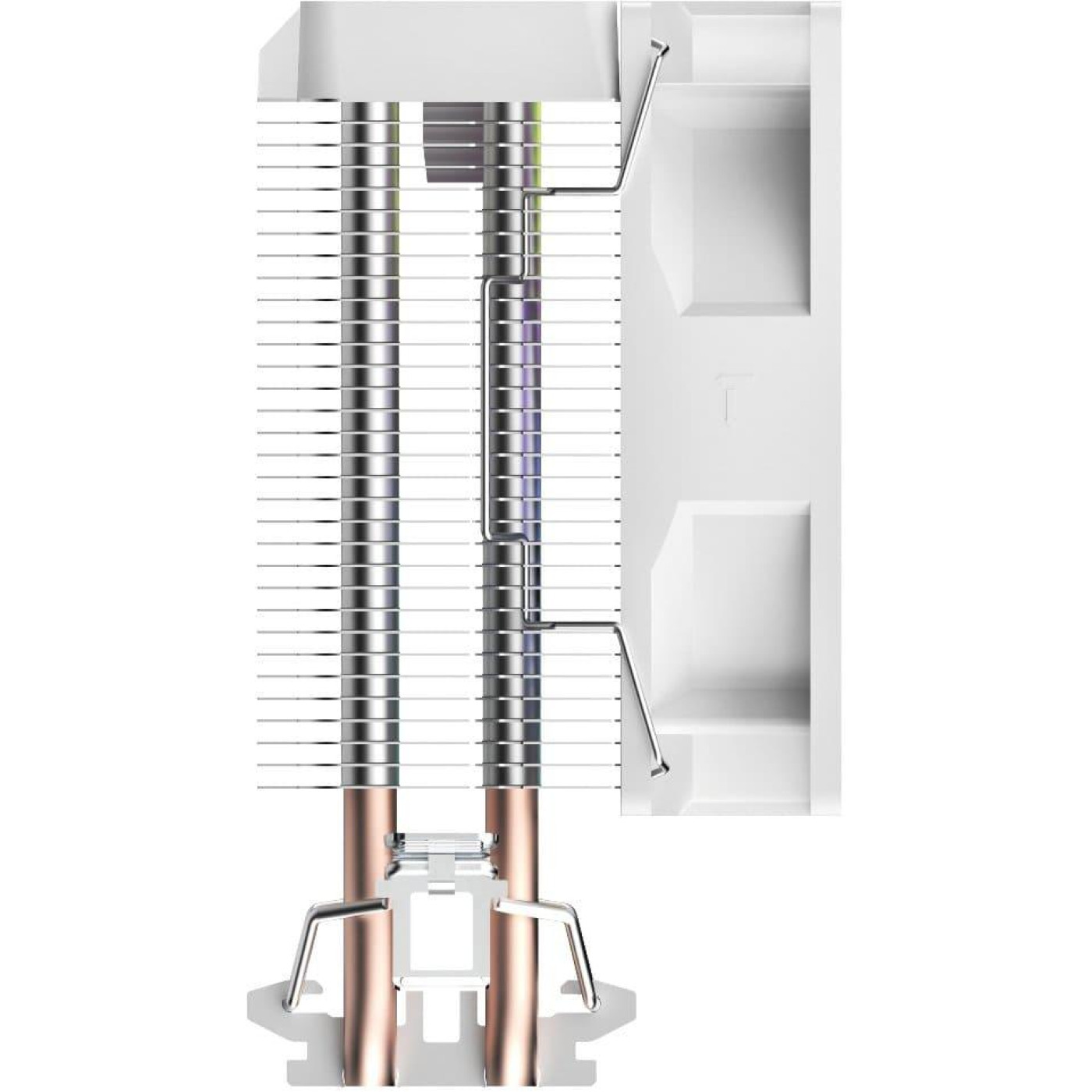 Кулер для процессора Ocypus Gamma A20 ARGB White (GAMMA-A20-WH1AAWN00F-GL)