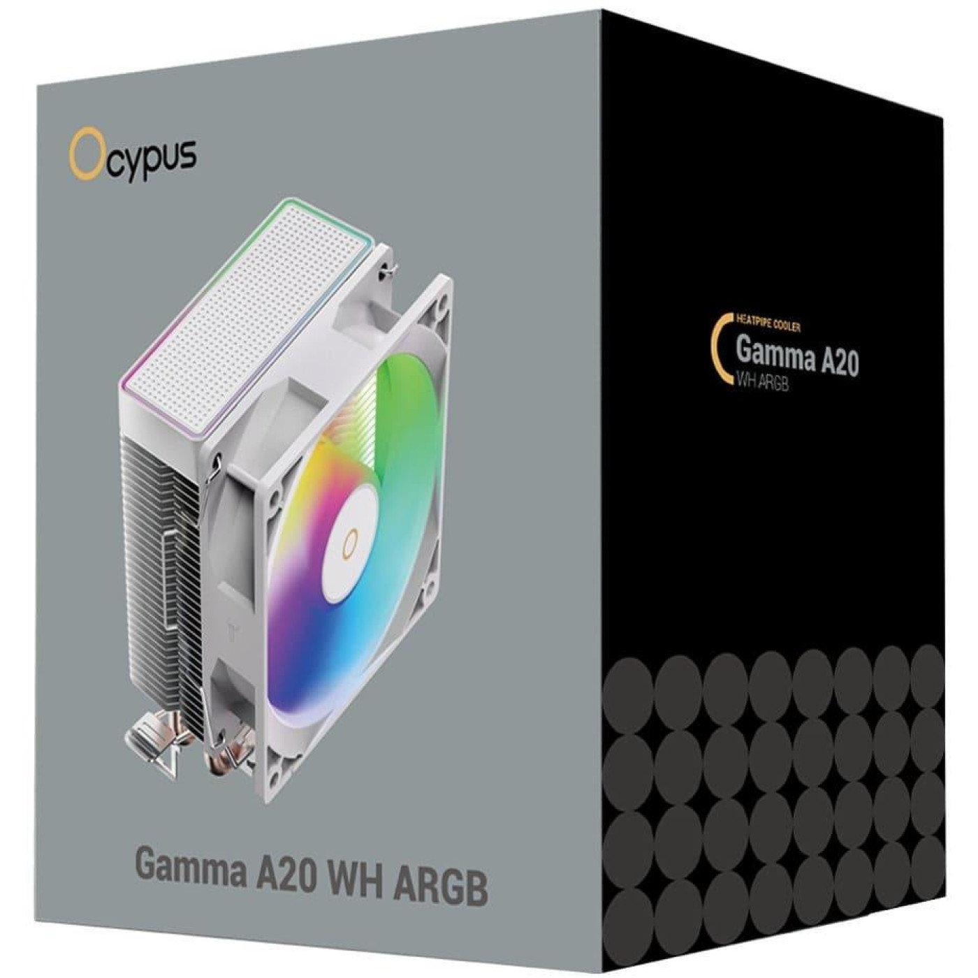 Кулер для процессора Ocypus Gamma A20 ARGB White (GAMMA-A20-WH1AAWN00F-GL)