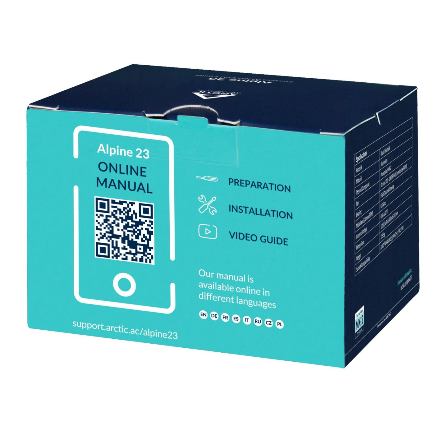 Кулер для процесора Arctic Alpine 23 (ACALP00035A)