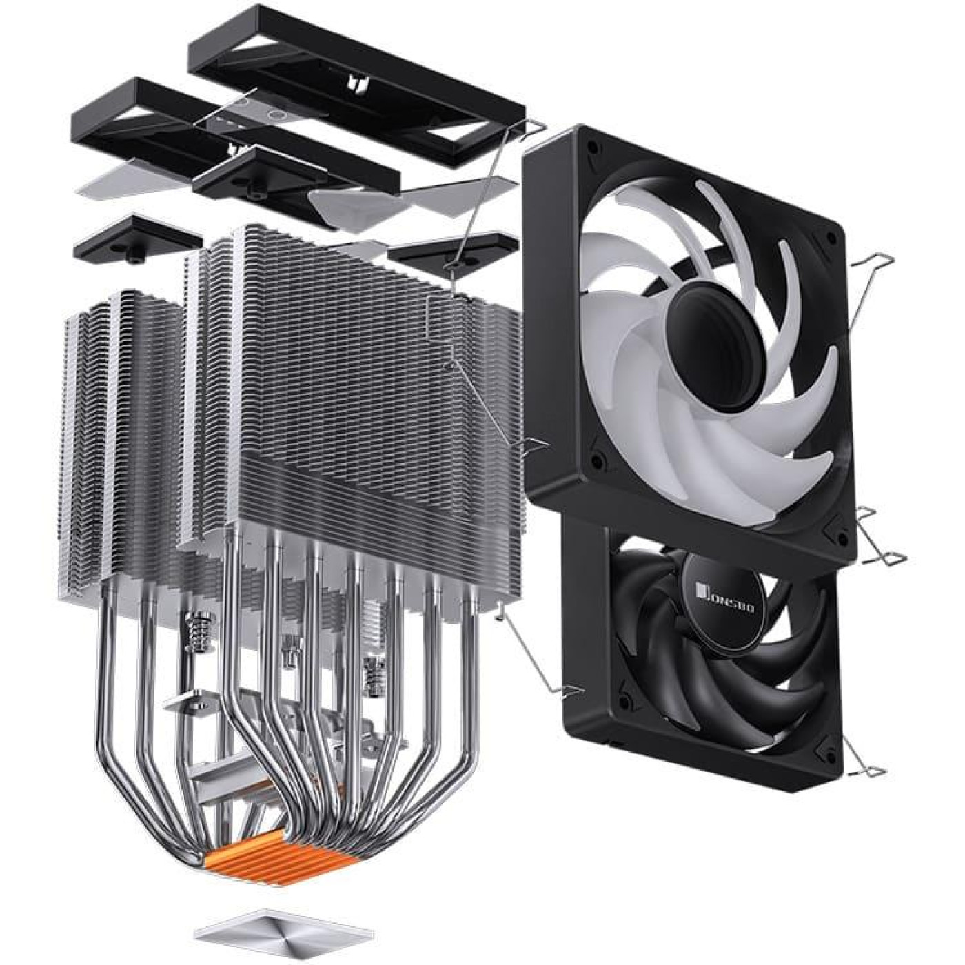 Кулер для процесора Jonsbo CR-3000 ARGB Black (CR-3000 ARGB Black)
