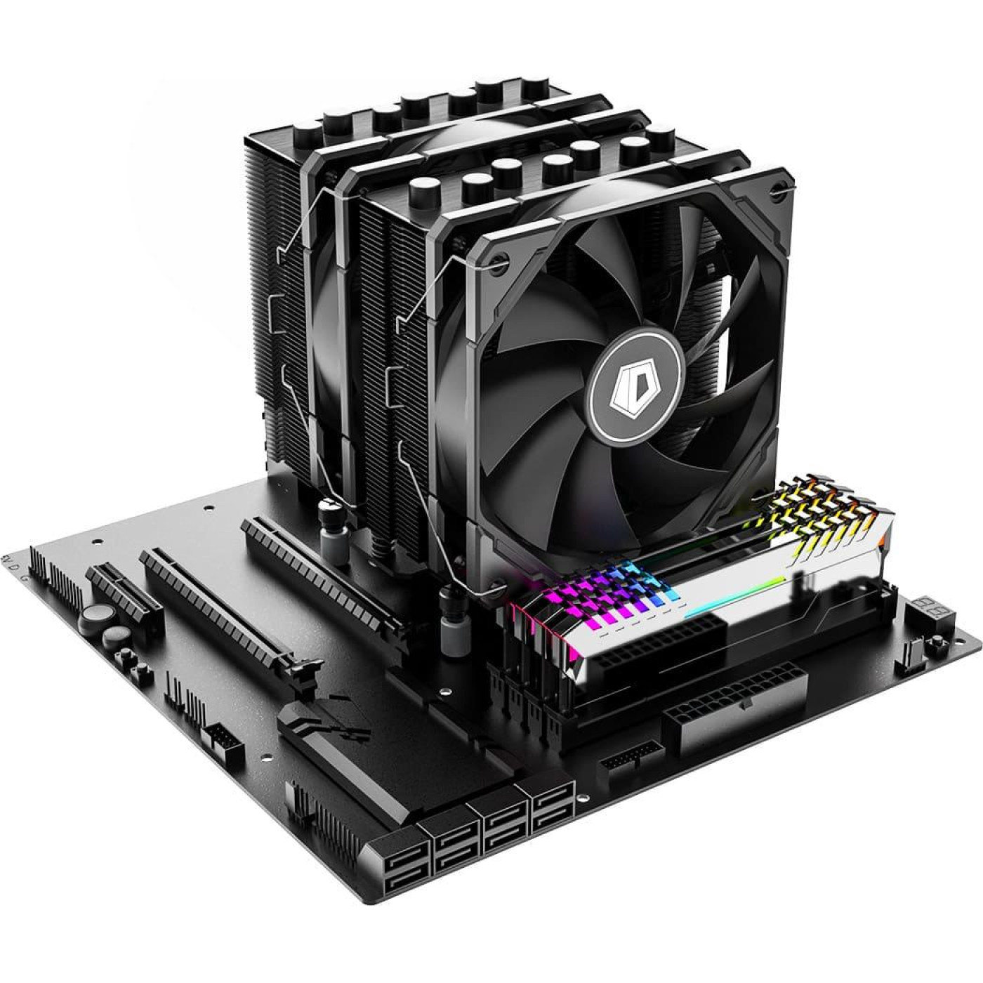 Кулер для процессора ID-Cooling SE-207-XT Advanced Black 1700 (SE-207-XT Advanced Black)