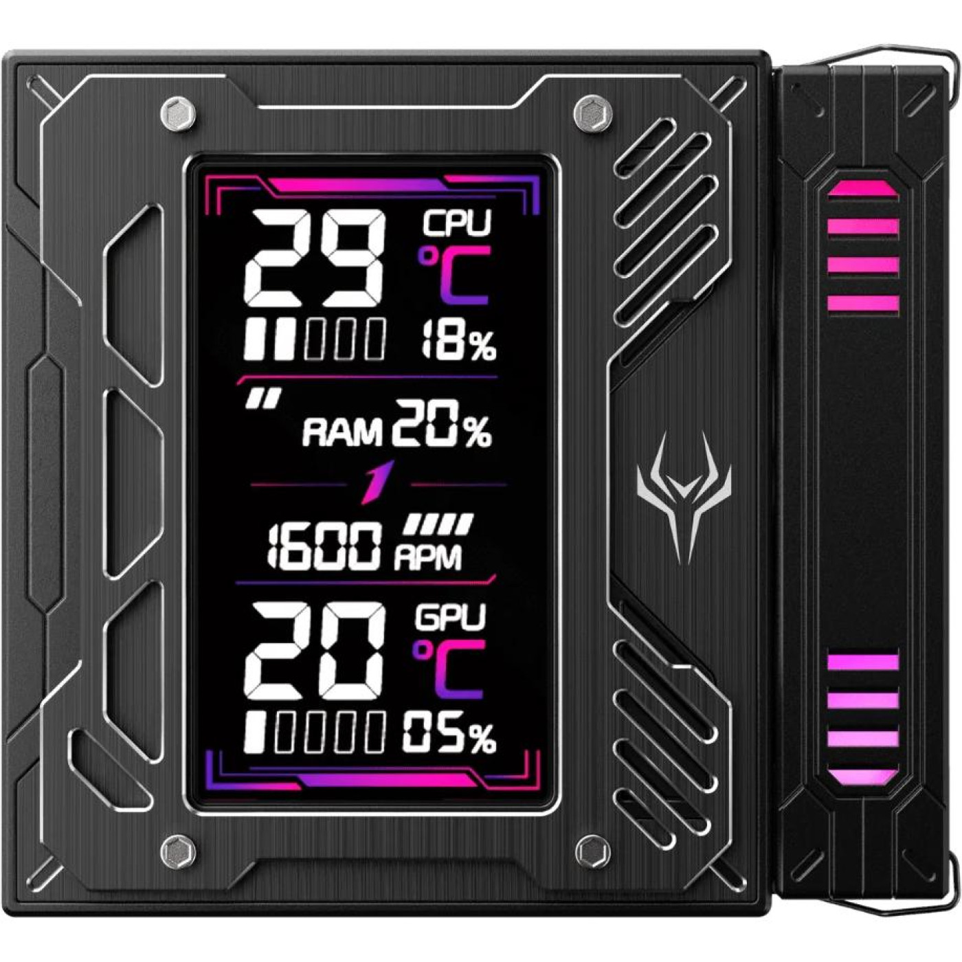 Кулер для процесора 1stPlayer FT12DSL-6 Black (FT12DSL-6-BK)