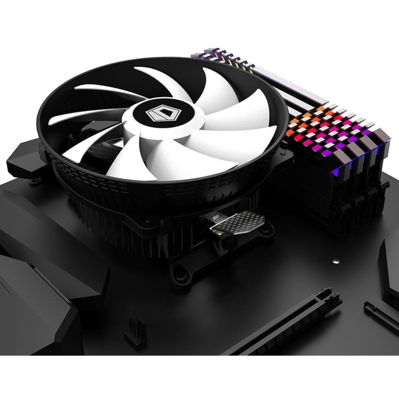 Кулер для процесора ID-Cooling DK-03 Rainbow, intel amd (DK-03 Rainbow)