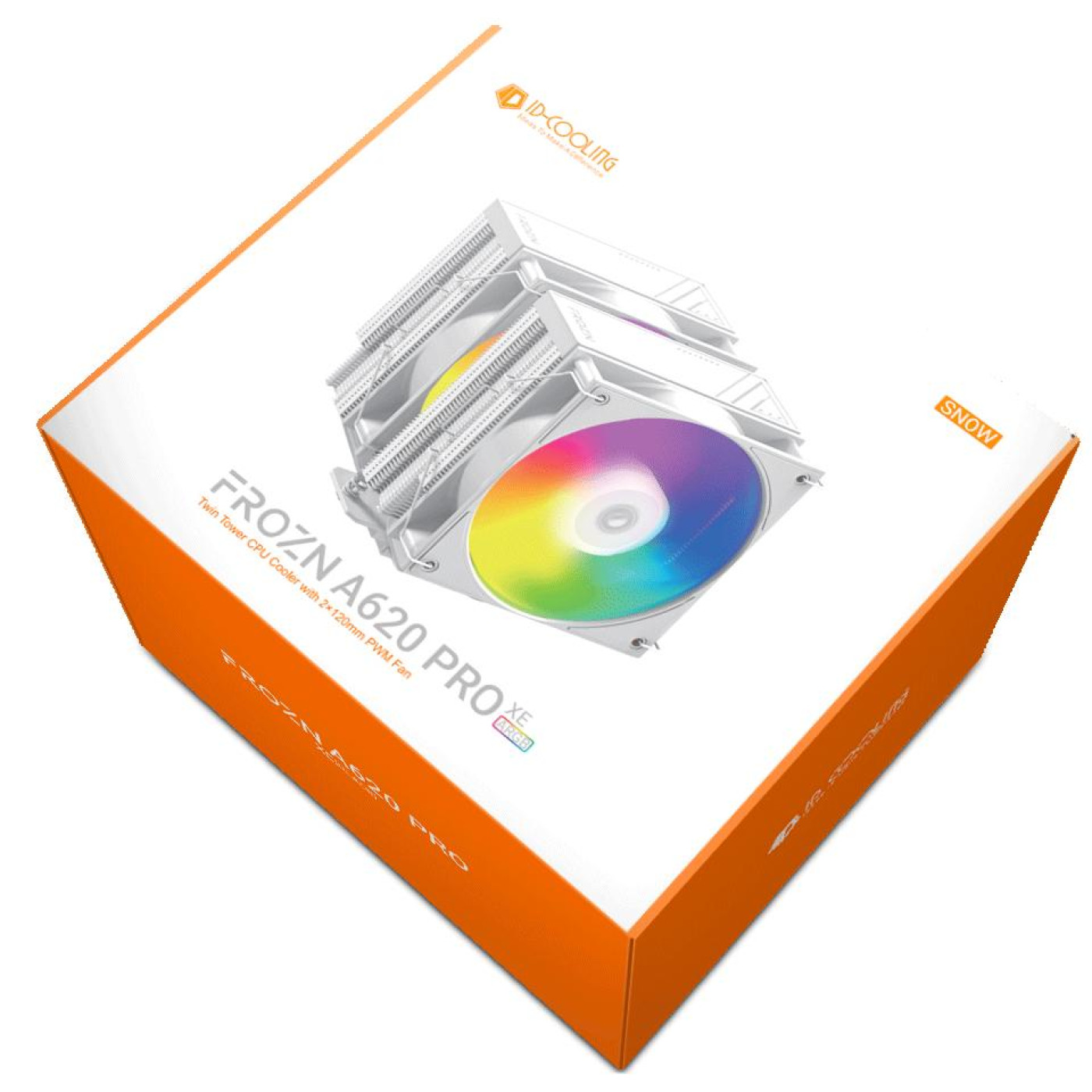 Кулер для процесора ID-Cooling Frozn A620 Pro XE ARGB Snow White (FROZN A620 PRO XE ARGB SNOW)