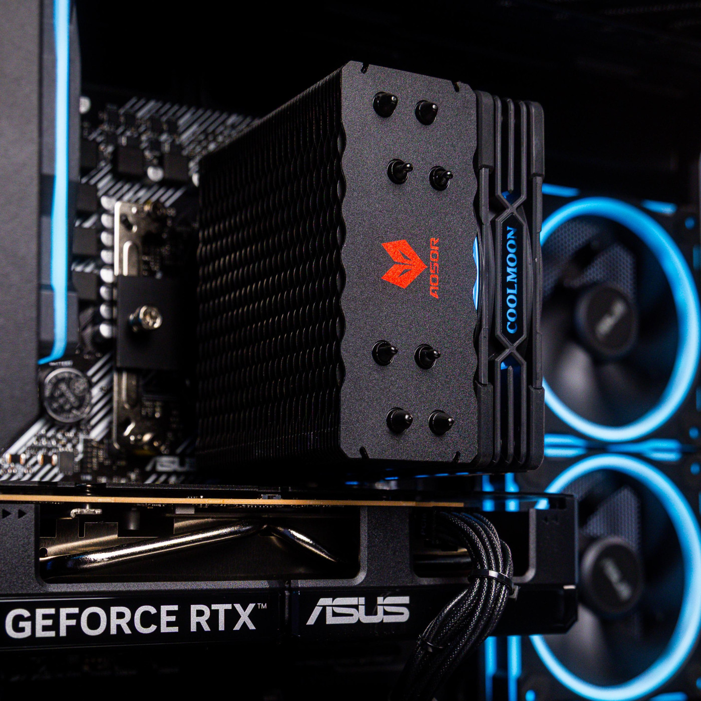 Комп'ютер CompX Powered by ASUS_505 (RTX 5070 12 Гб, Ryzen 7 7800X3D, DDR5 32 Гб, SSD 1 ТБ.)