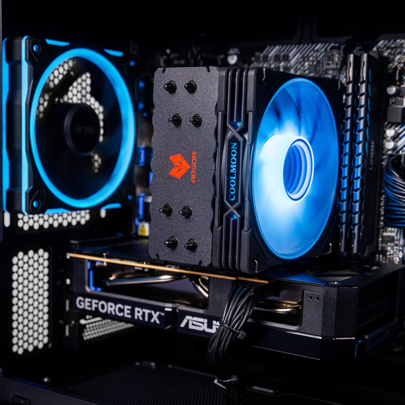 Комп'ютер CompX Powered by ASUS_479 (RTX 5060 Ti 8 Гб, Ryzen 5 7500F, DDR5 16 Гб, SSD 500 Гб.)