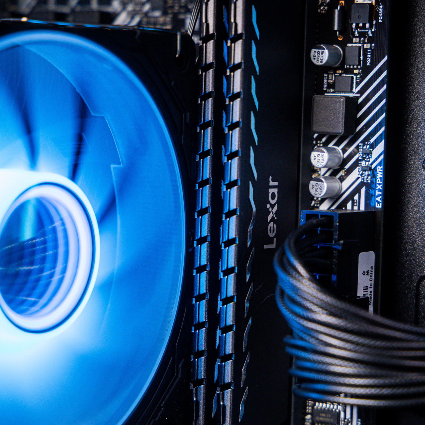 Комп'ютер CompX Powered by ASUS_479 (RTX 5060 Ti 8 Гб, Ryzen 5 7500F, DDR5 16 Гб, SSD 500 Гб.)