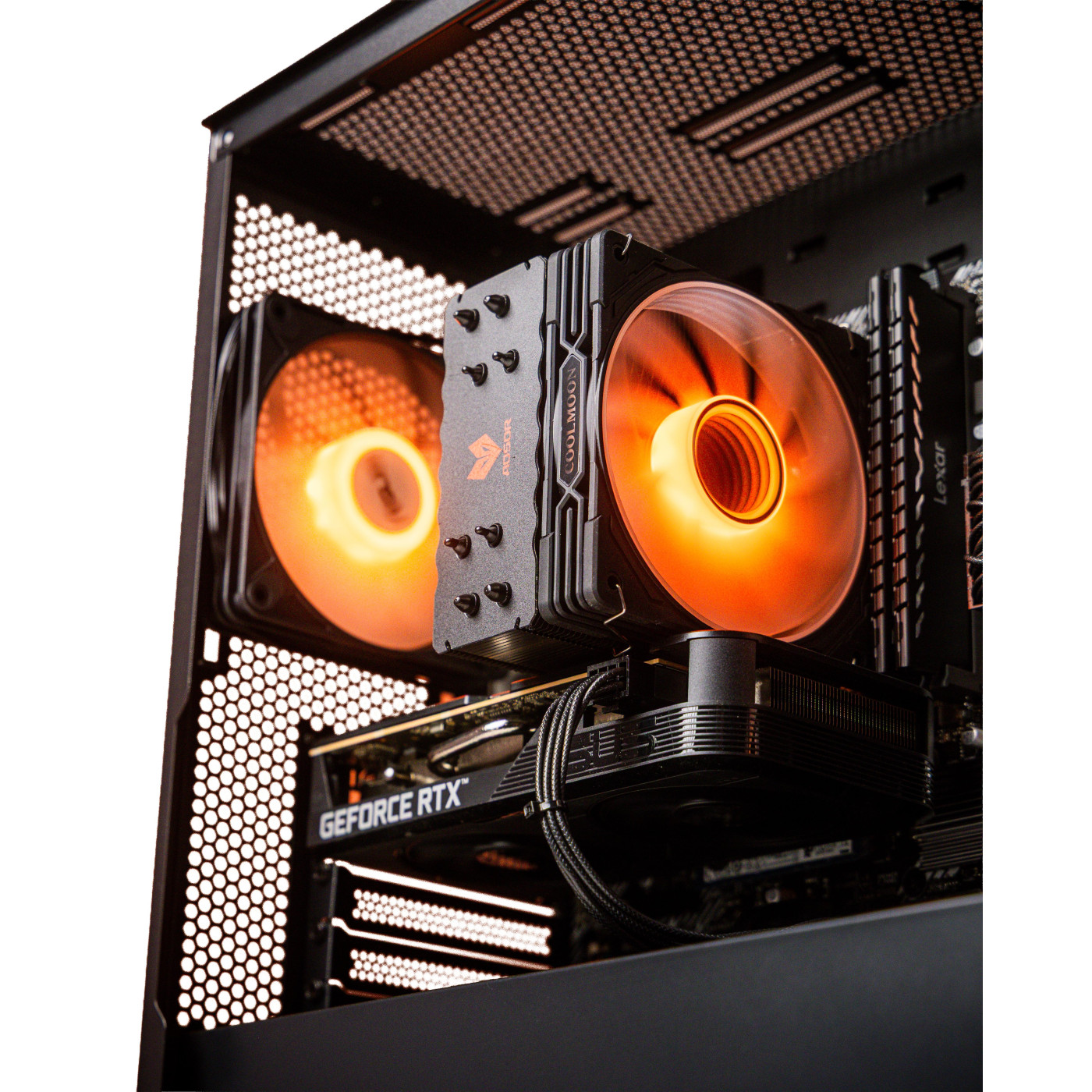 Комп'ютер CompX Powered by ASUS_453 (RTX 5060 8 Гб, Ryzen 5 5600, DDR4 16 Гб, SSD 500 Гб.)
