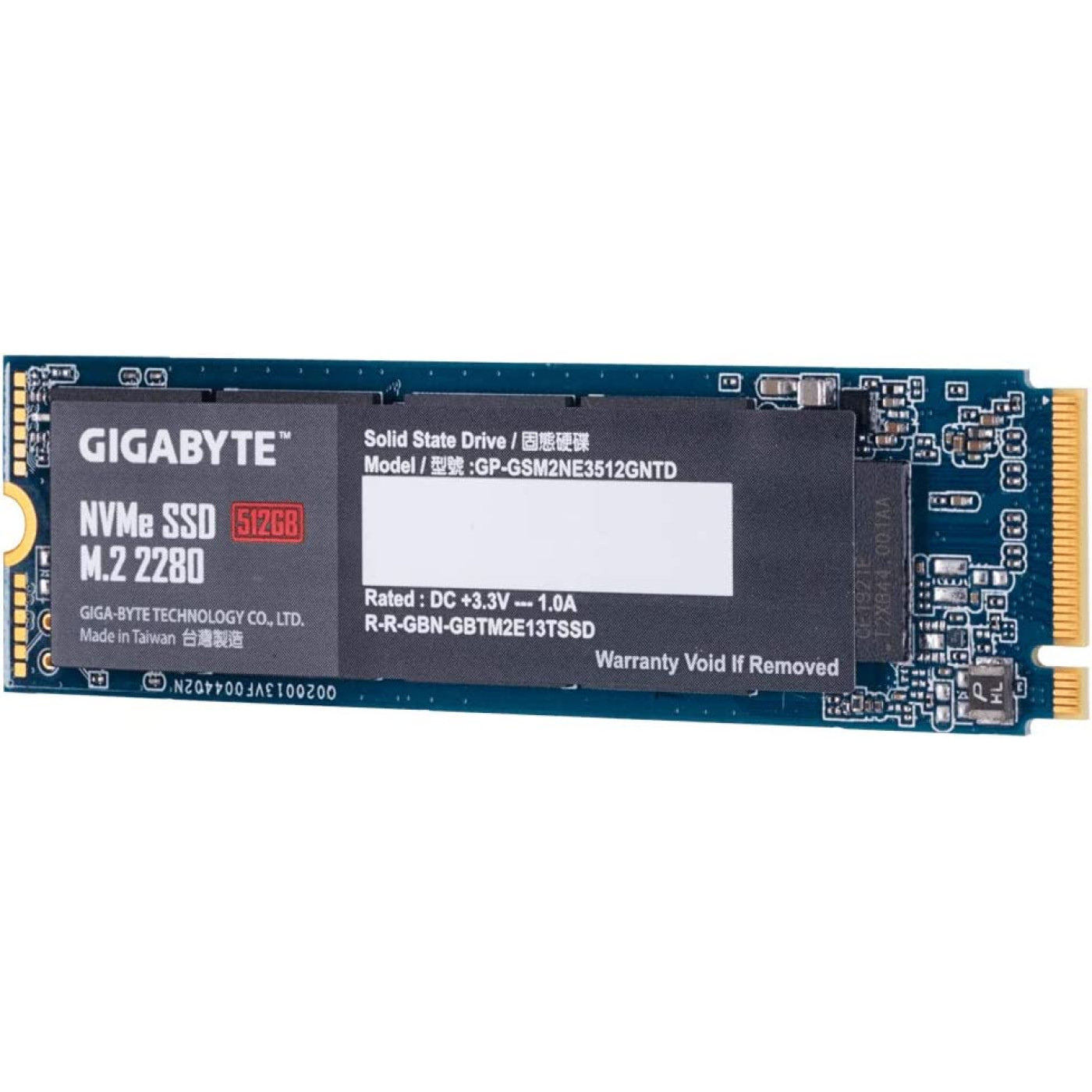Накопичувач SSD Gigabyte m.2 NVMe 512Gb 480 500 (GP-GSM2NE3512GNTD)