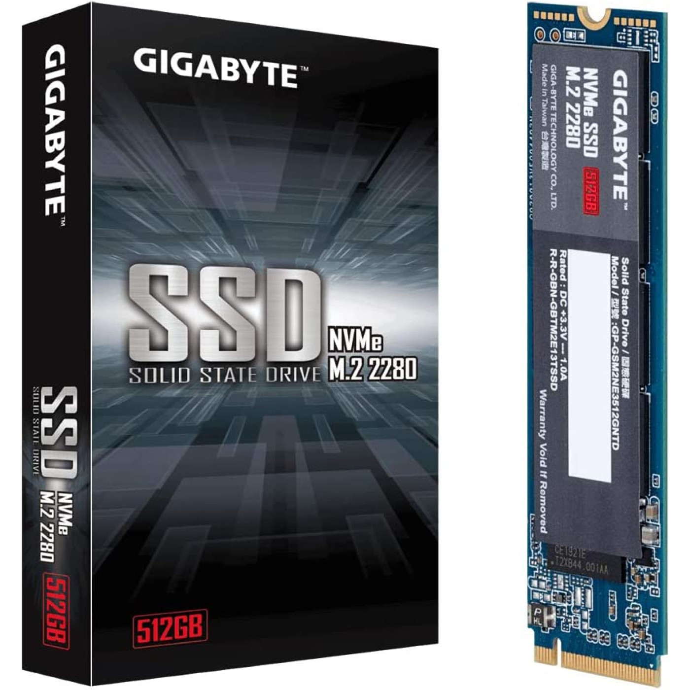 Накопичувач SSD Gigabyte m.2 NVMe 512Gb 480 500 (GP-GSM2NE3512GNTD)