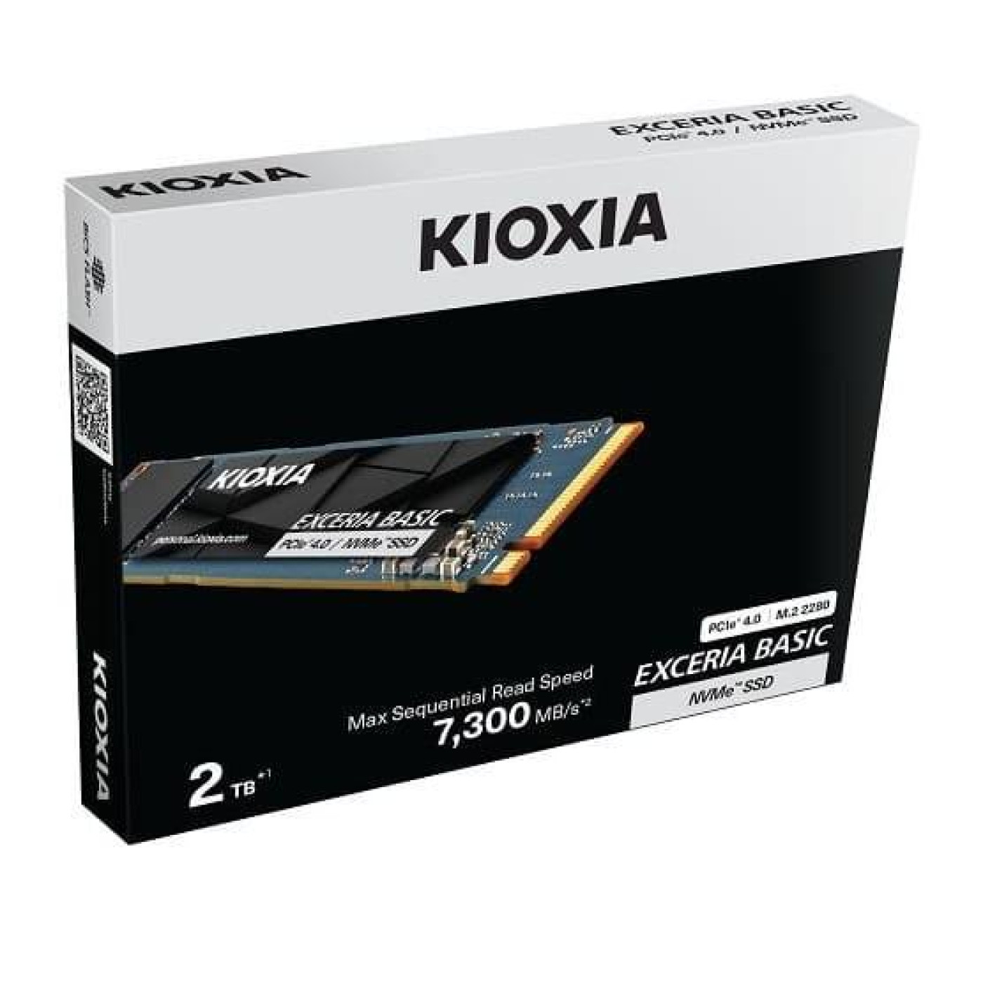 Накопичувач SSD Kioxia m.2 NVMe 2TB Exceria Basic PCI-E 4.0 (LSF10Z002TG8)