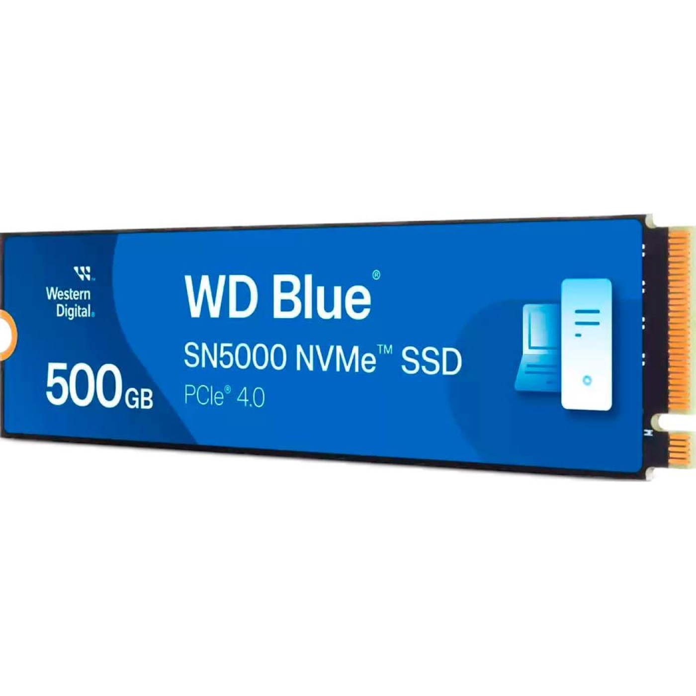 Накопитель SSD Western Digital m.2 NVMe 500GB WD Blue SN5000 PCIe 4.0x4 512 480 (WDS500G4B0E-00CNZ0)