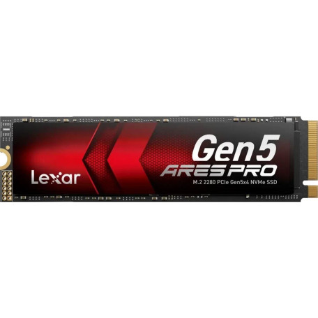 Накопичувач SSD Lexar m.2 NVMe 2TB ARES PRO PCIe 5.0 (LNMAESP002T-RNNNG) U1